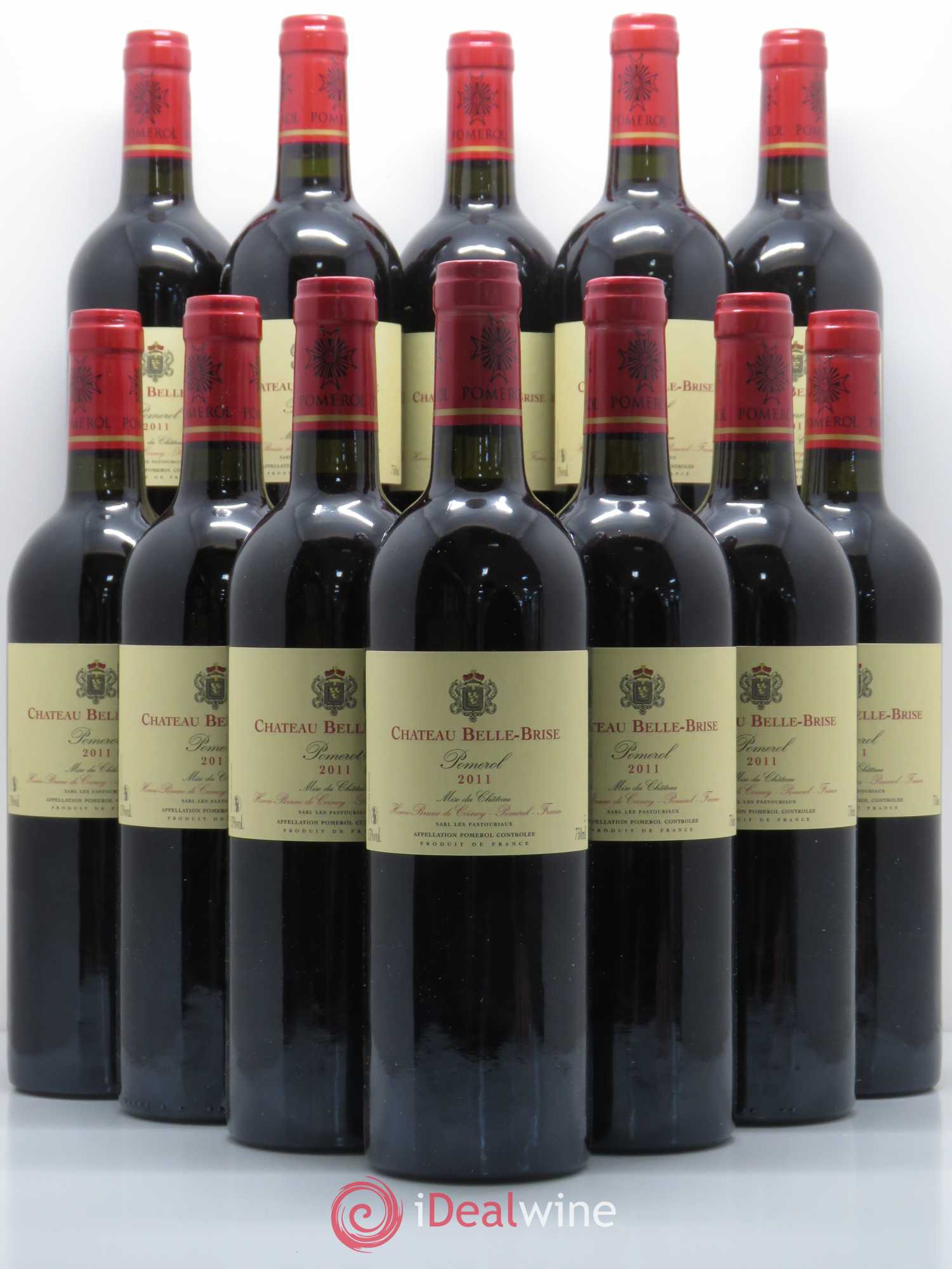 Château Belle-Brise 2011 - Lot de 12 bouteilles - 0