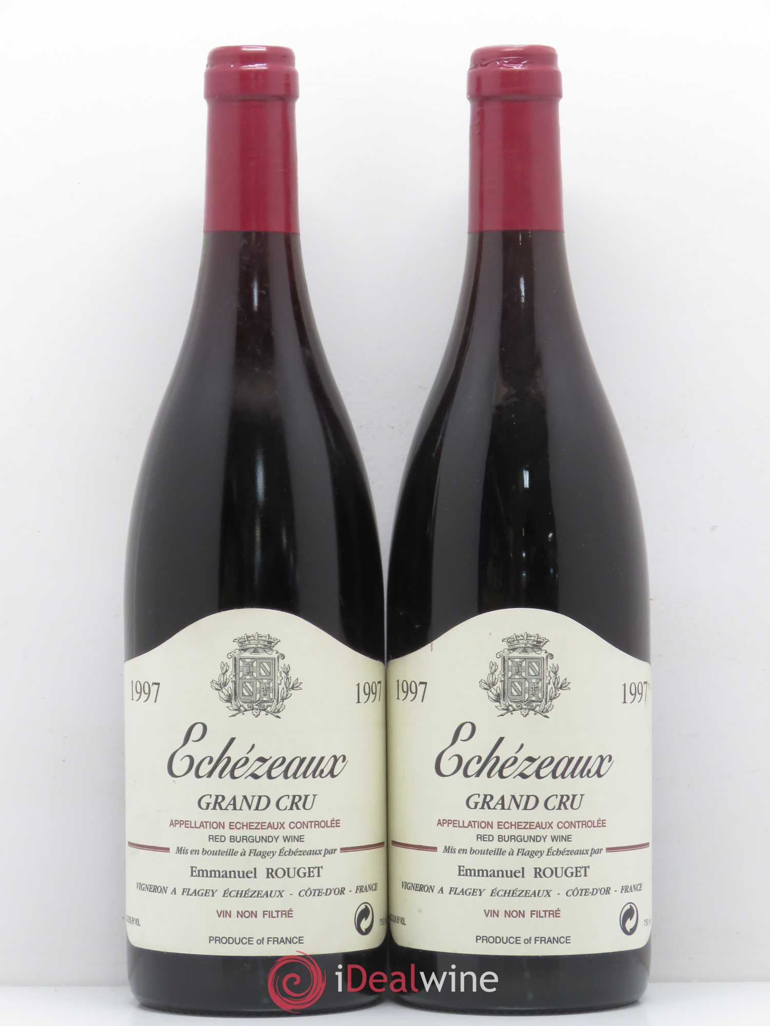Echezeaux Grand Cru Emmanuel Rouget 1997 - Lot de 2 bouteilles - 0