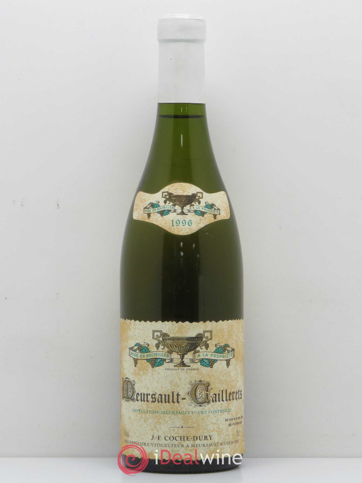 Meursault 1er Cru Caillerets Coche Dury (Domaine) 1996 - Lot de 1 bouteille - 0