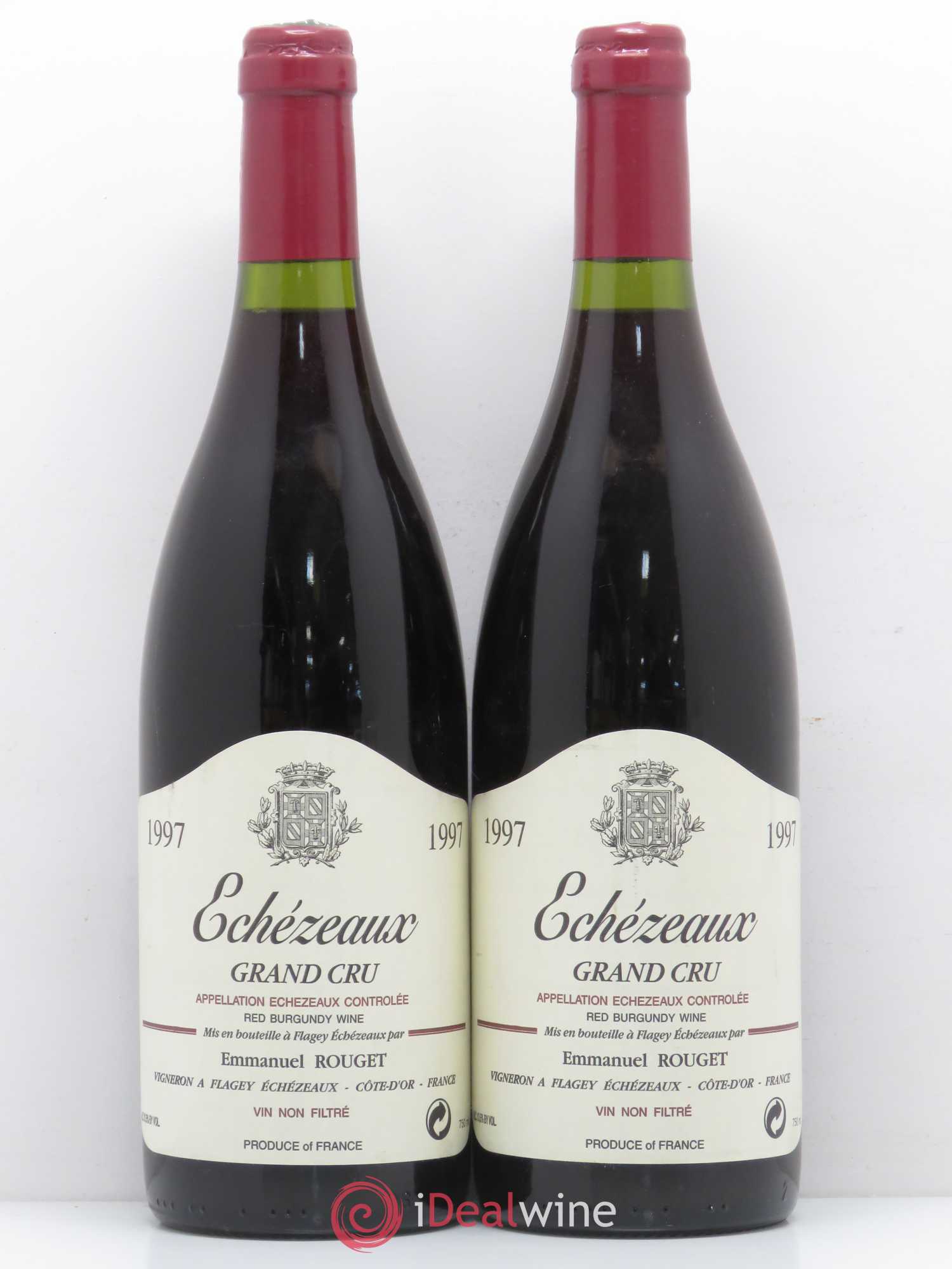 Echezeaux Grand Cru Emmanuel Rouget 1997 - Lot de 2 bouteilles - 0