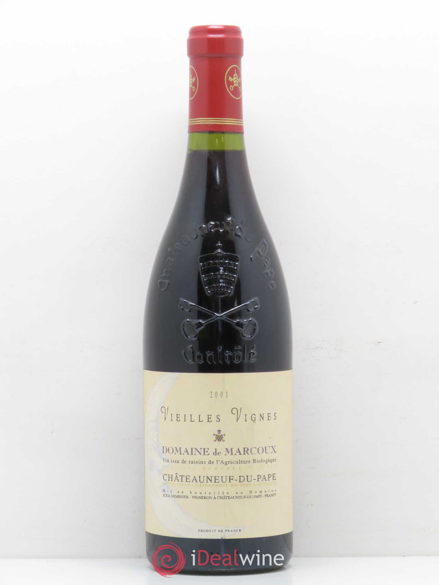 Châteauneuf-du-Pape Vieilles Vignes Marcoux (Domaine de) 2001 - Lot de 1 bouteille - 0
