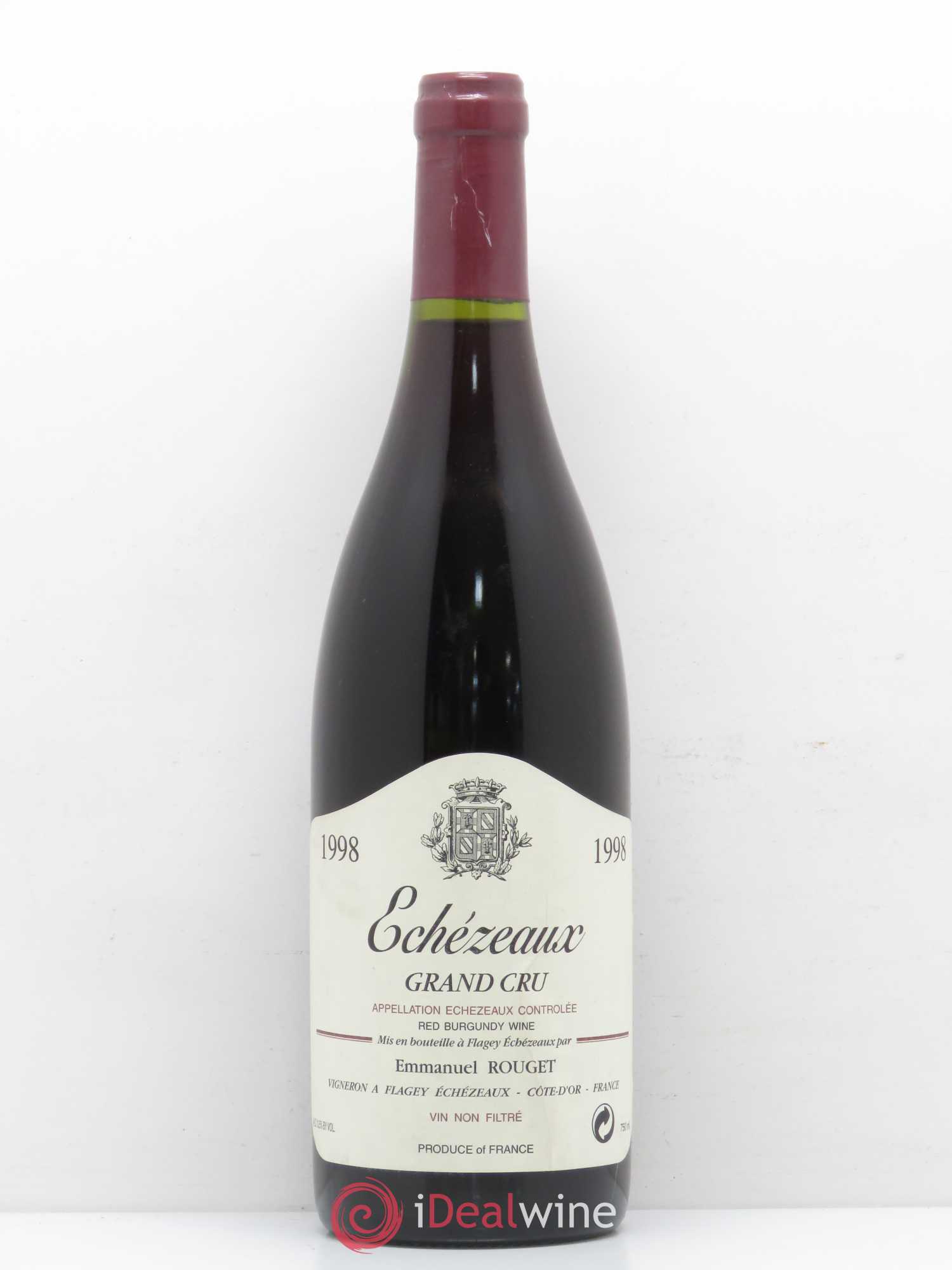 Echezeaux Grand Cru Emmanuel Rouget 1998 - Lot de 1 bouteille - 0