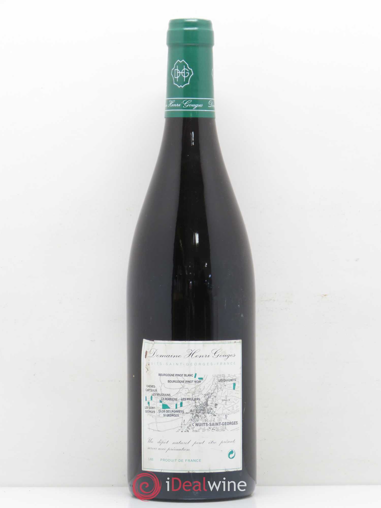 Nuits-Saint-Georges 1er Cru Les Saints Georges Henri Gouges 1999 - Lot de 1 bouteille - 1