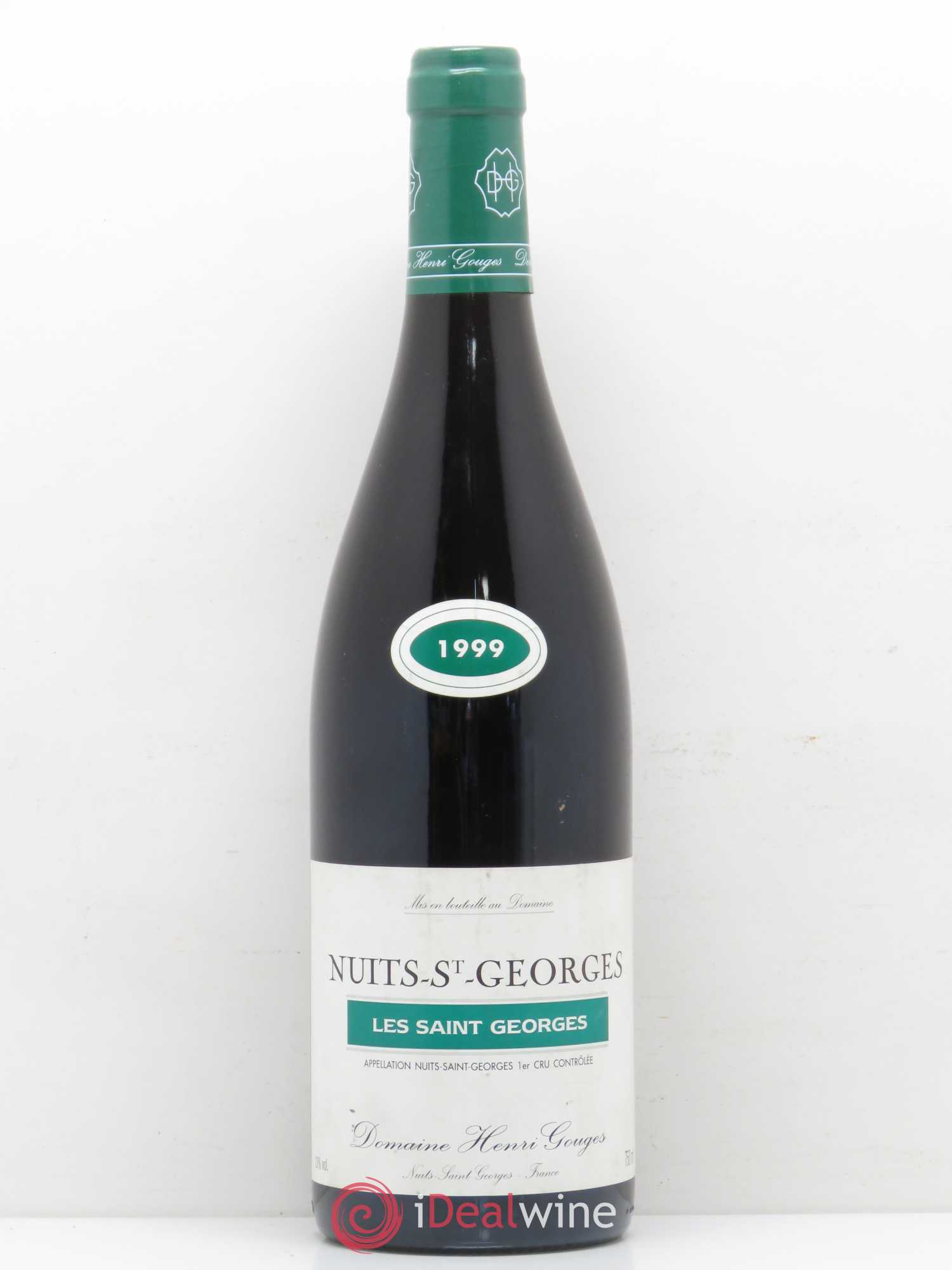 Nuits-Saint-Georges 1er Cru Les Saints Georges Henri Gouges 1999 - Lot de 1 bouteille - 0