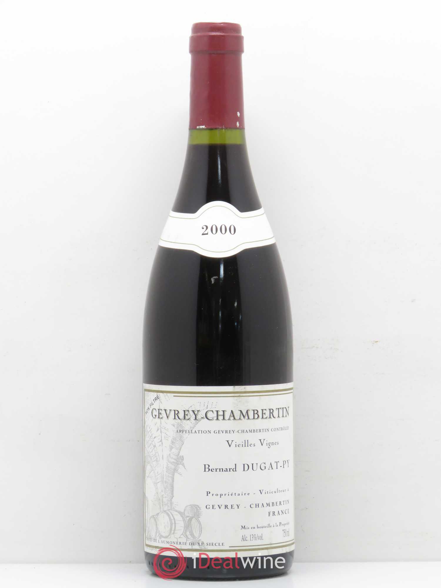 Gevrey-Chambertin Vieilles Vignes Dugat-Py 2000 - Lot de 1 bouteille - 0