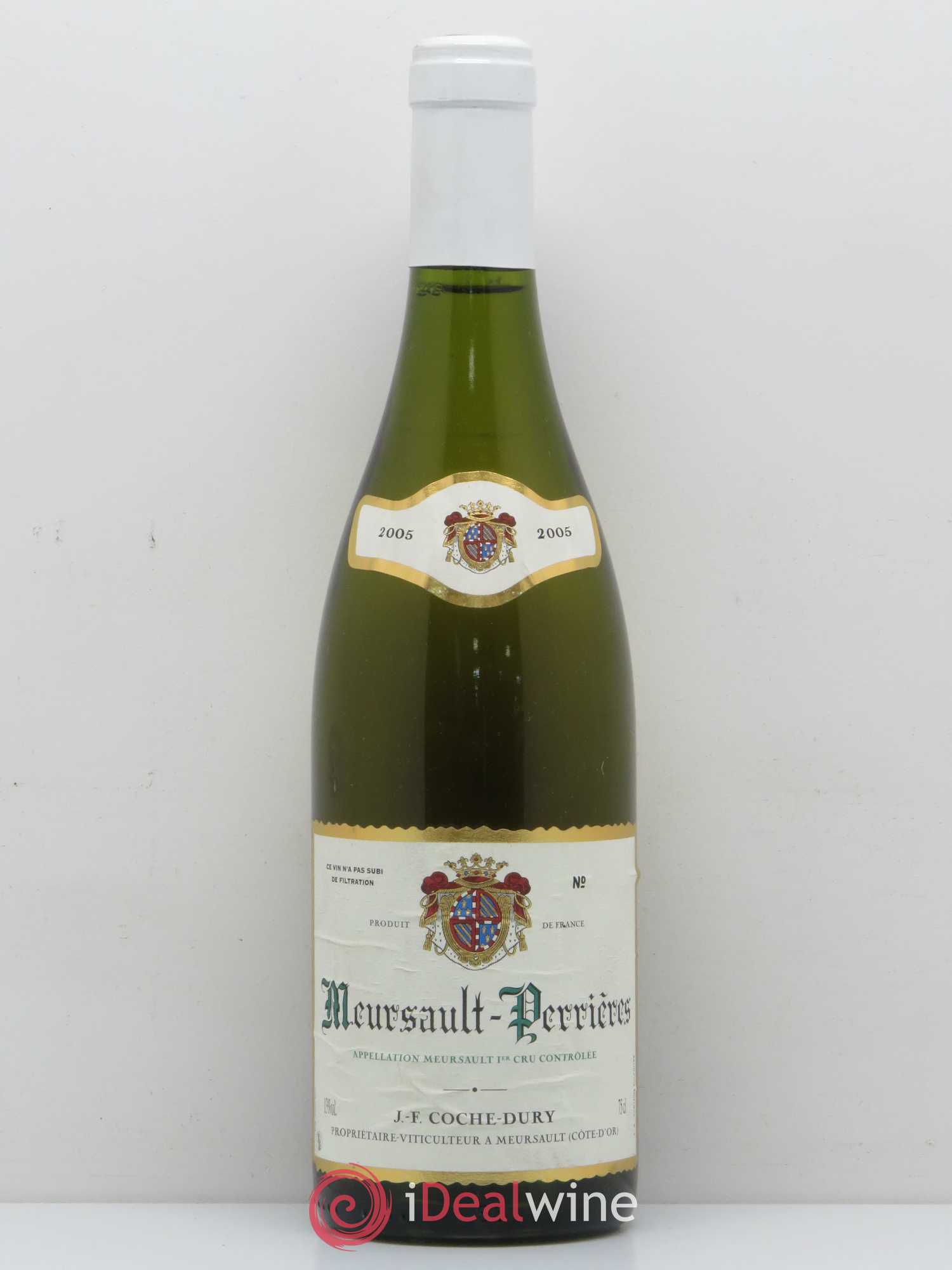 Meursault 1er Cru Perrières Coche Dury (Domaine) 2005 - Lot de 1 bouteille - 0