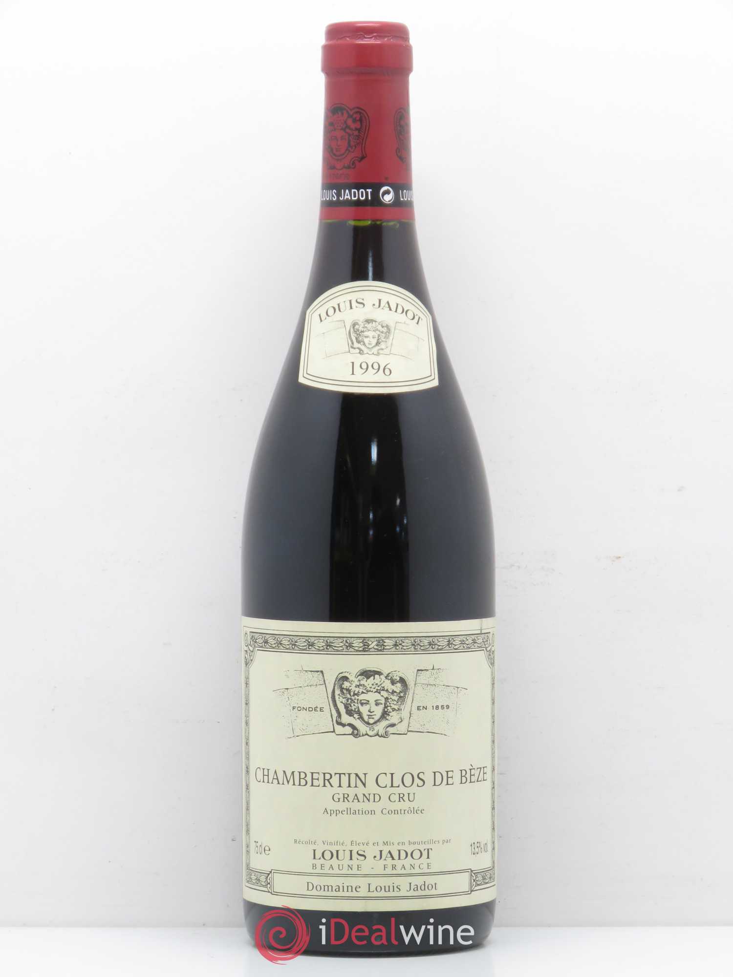 Chambertin Clos de Bèze Grand Cru Domaine Louis Jadot 1996 - Lot de 1 bouteille - 0