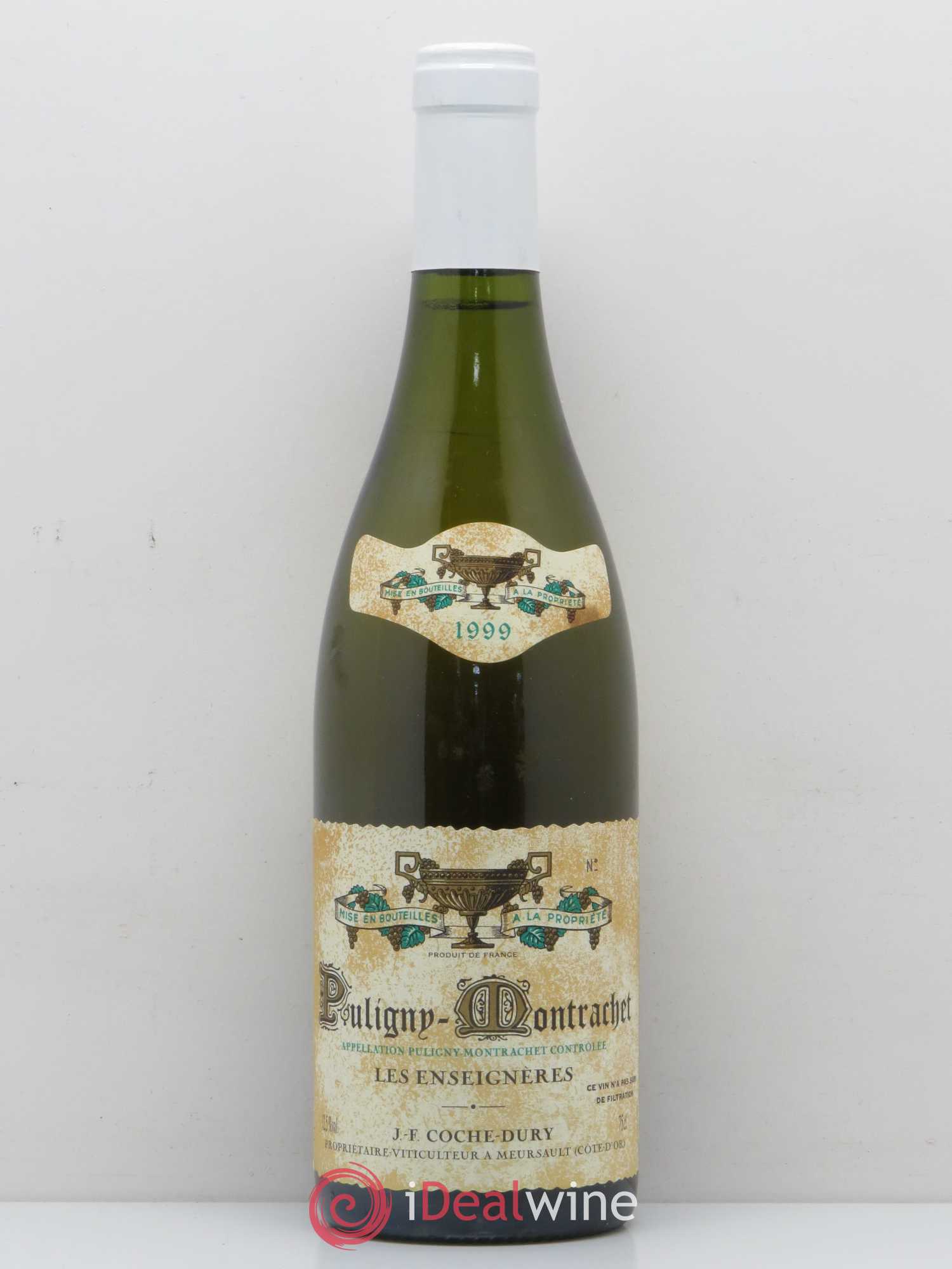 Puligny-Montrachet Les Enseignères Coche Dury (Domaine) 1999 - Lot de 1 bouteille - 0