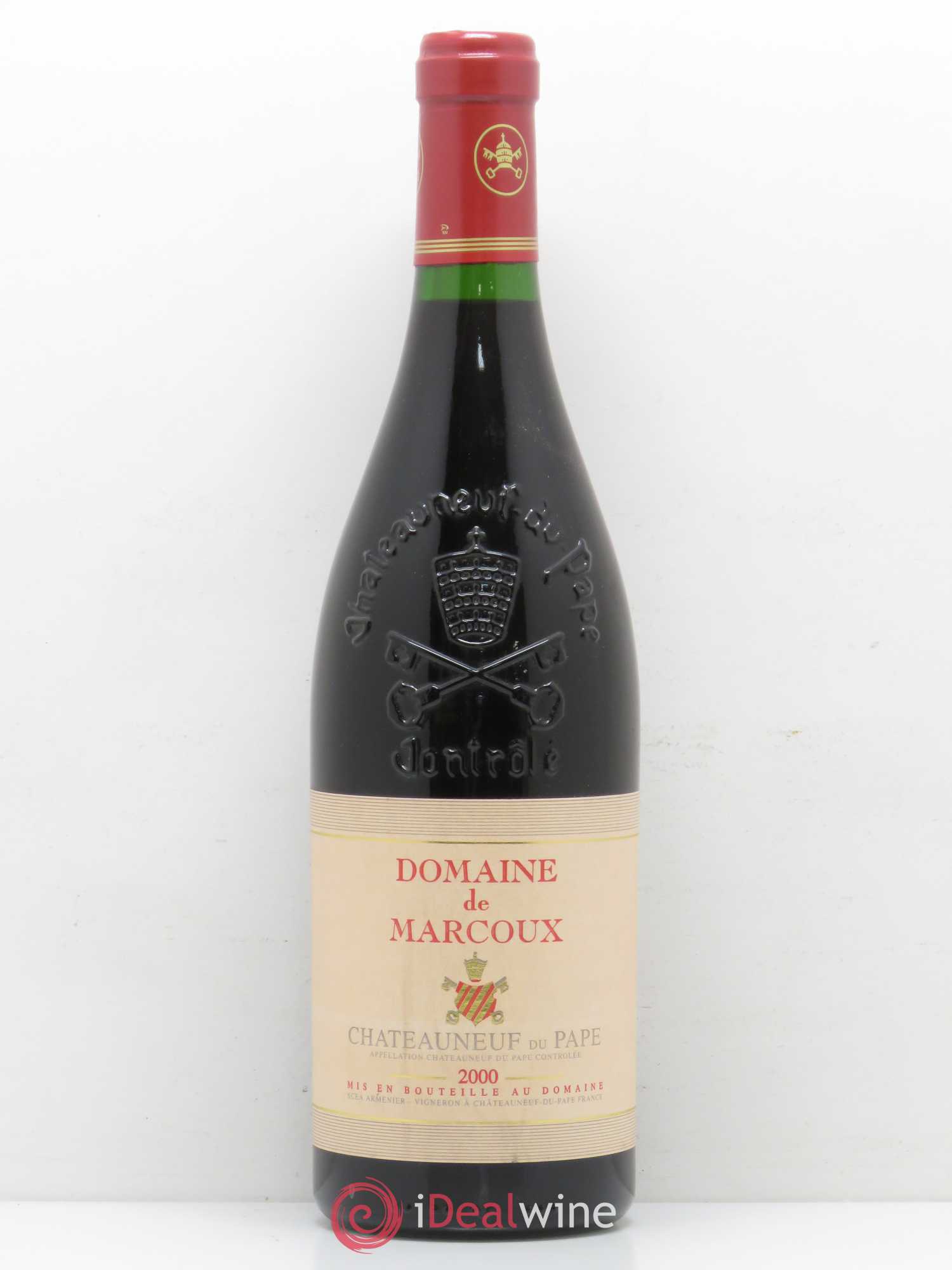Châteauneuf-du-Pape Marcoux (Domaine de) 2000 - Lot de 1 bouteille - 0