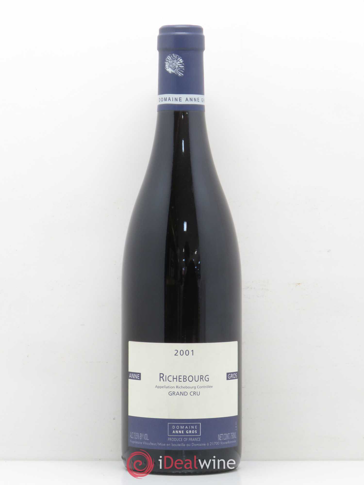 Richebourg Grand Cru Anne Gros 2001 - Lot de 1 bouteille - 0