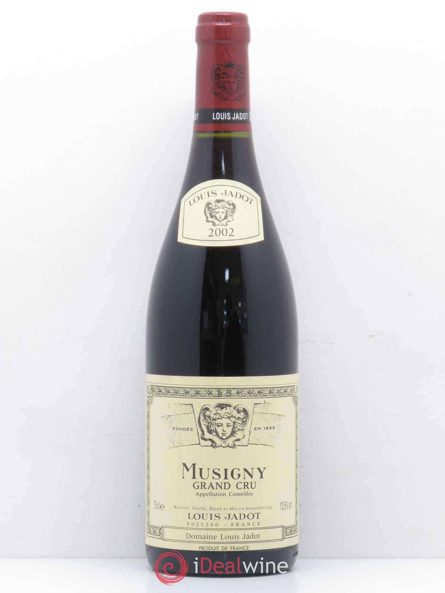 Musigny Grand Cru Louis Jadot (Domaine) 2002 - Lot de 1 bouteille - 0