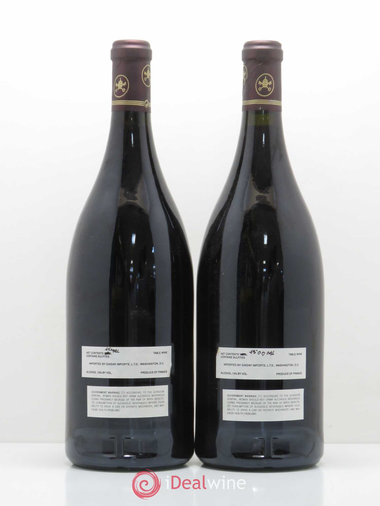 Châteauneuf-du-Pape Cuvée Vieilles Vignes La Janasse (Domaine de) 1998 - Lot de 2 magnums - 1