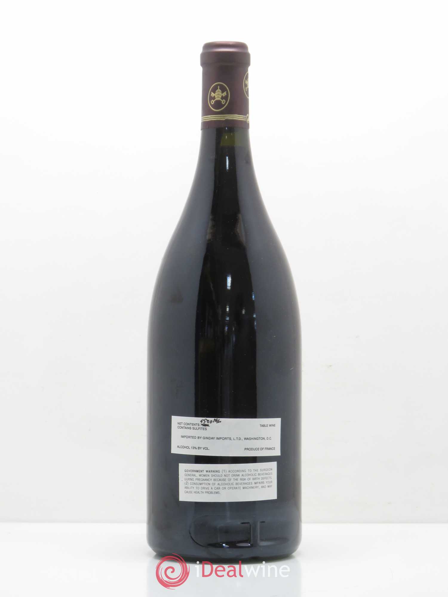 Châteauneuf-du-Pape Cuvée Vieilles Vignes La Janasse (Domaine de) 1998 - Lot de 1 magnum - 1