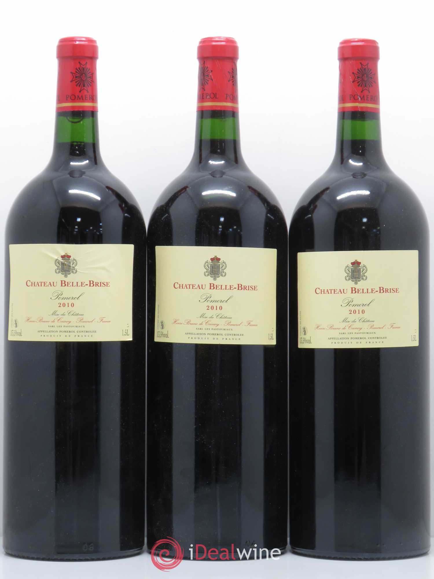 Château Belle-Brise 2010 - Lot de 6 magnums - 2