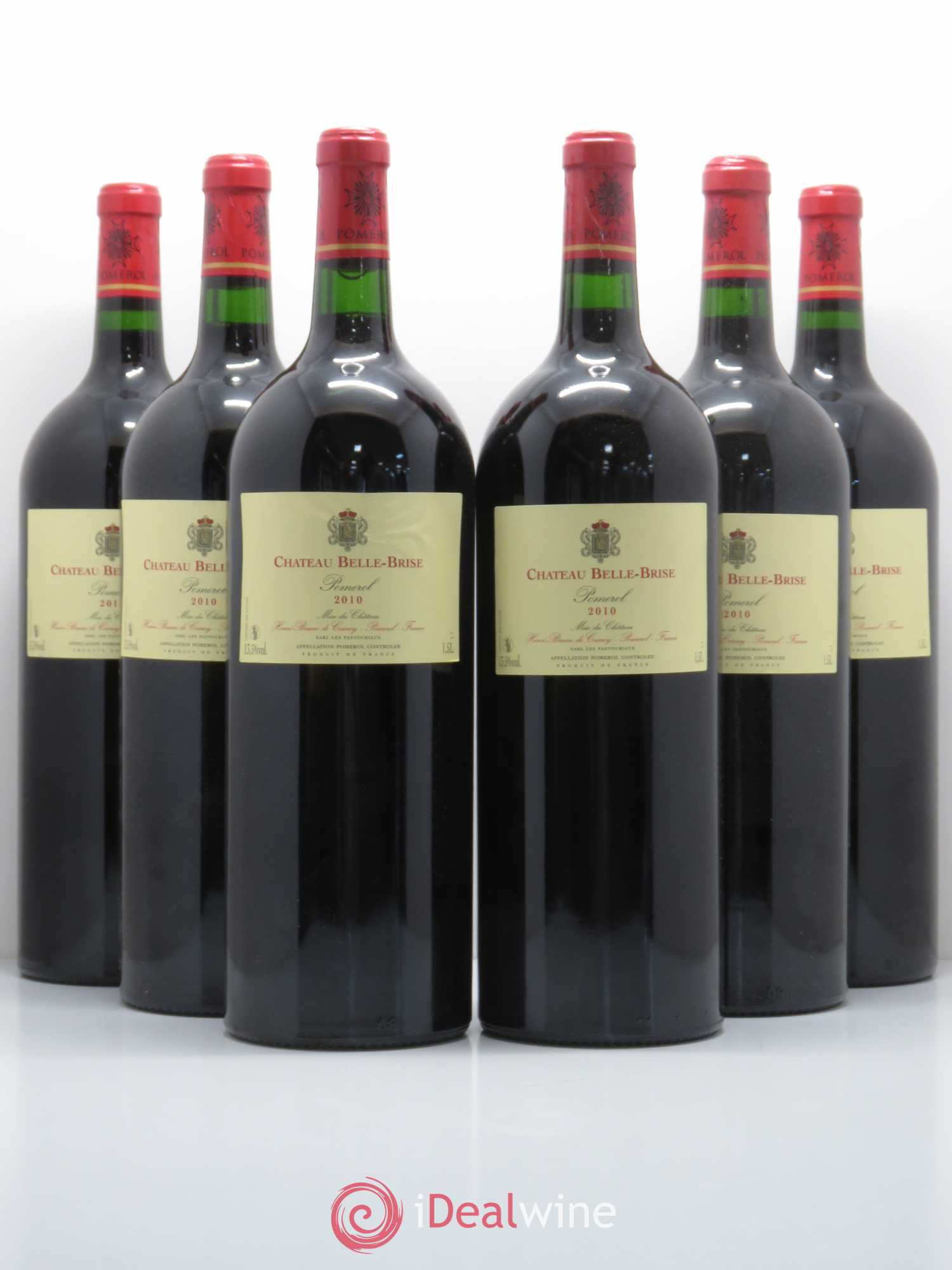 Château Belle-Brise 2010 - Lot de 6 magnums - 0