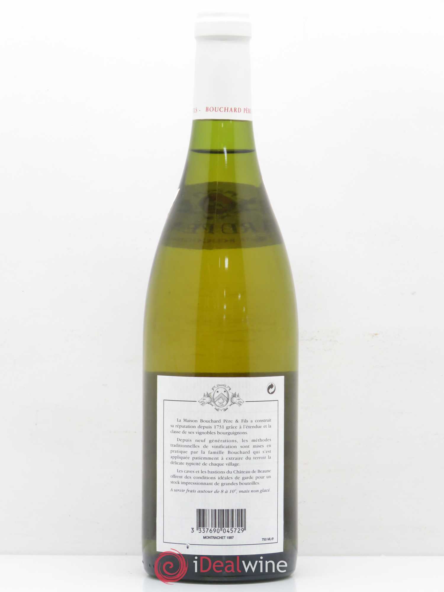 Montrachet Grand Cru Bouchard Père & Fils 1997 - Lot de 1 bouteille - 1