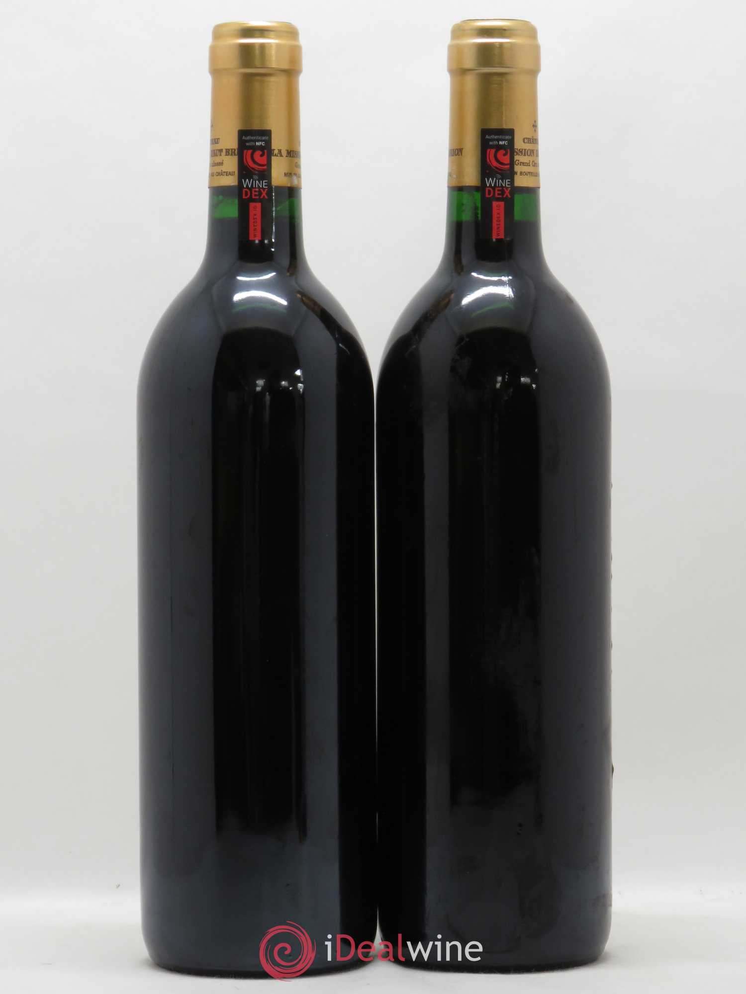 Château la Mission Haut-Brion Cru Classé de Graves 1989 - Lot de 2 bouteilles - 1