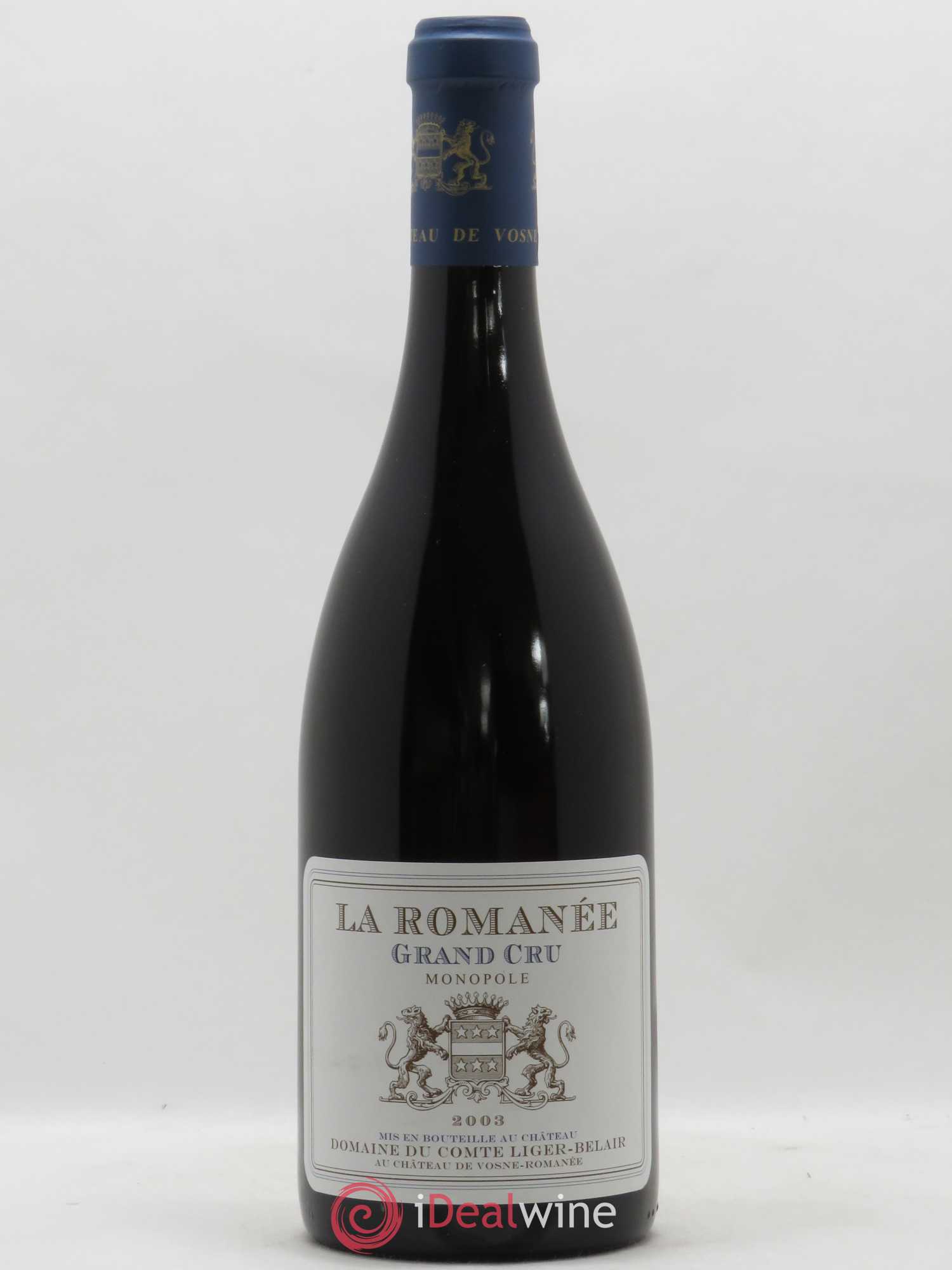 La Romanée Grand Cru Comte Liger-Belair (Domaine du) 2003 - Lot de 1 bouteille - 0