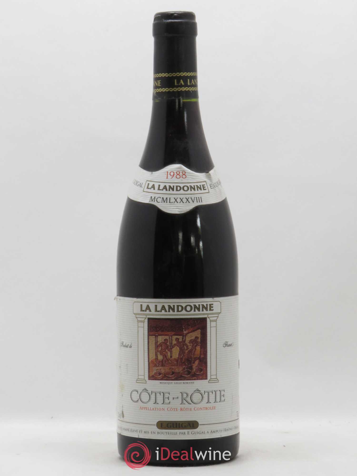 Côte-Rôtie La Landonne Guigal 1988 - Lot de 1 bouteille - 0