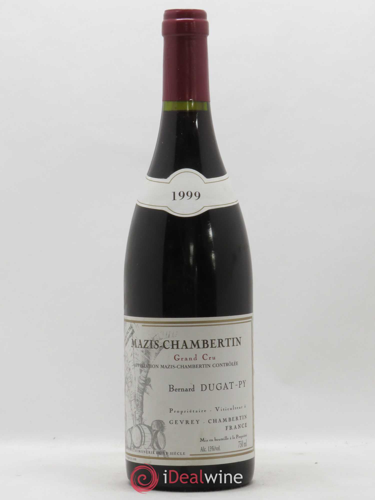 Mazis-Chambertin Grand Cru Vieilles Vignes Dugat-Py 1999 - Lot de 1 bouteille - 0