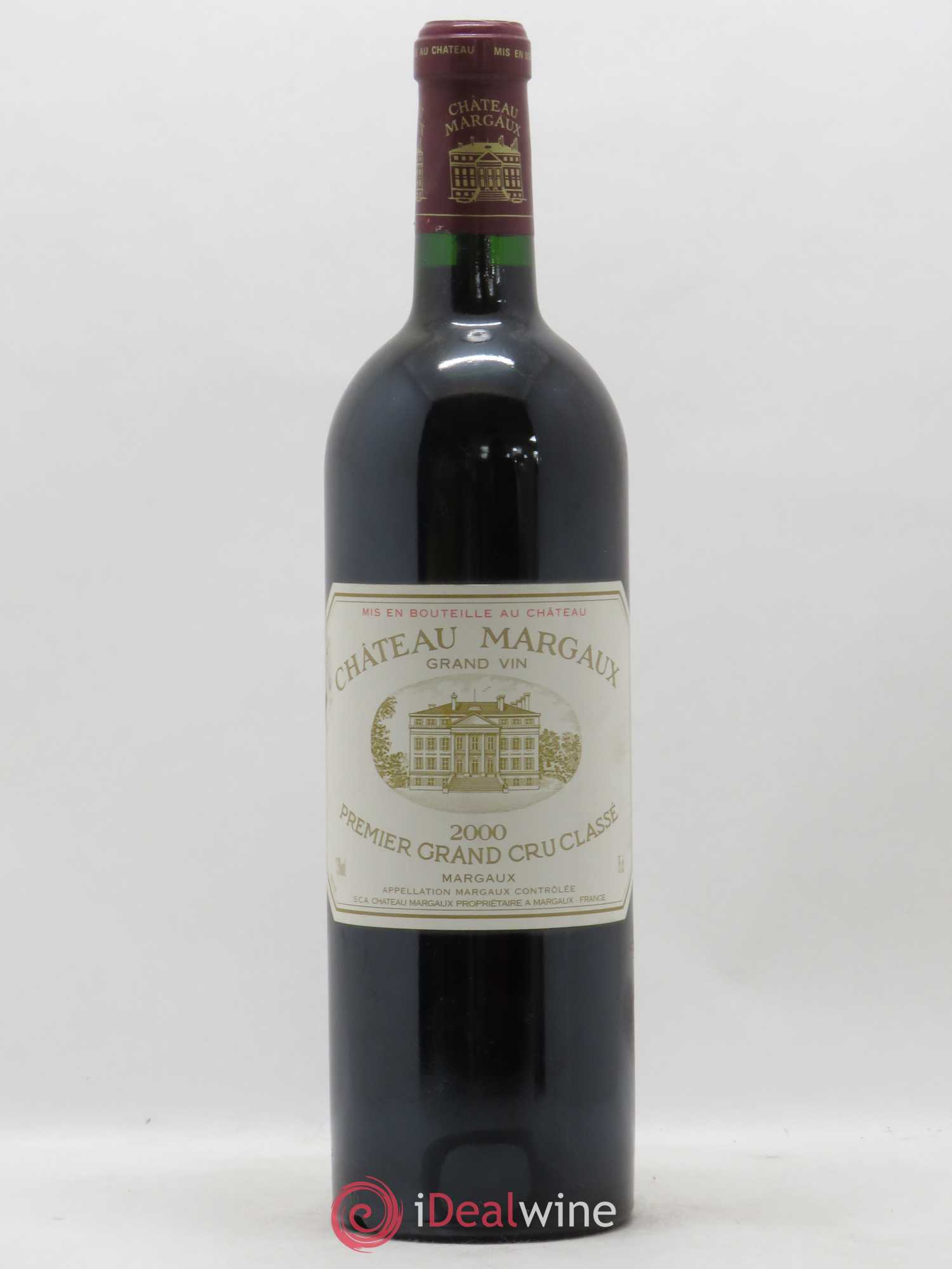 Château Margaux 1er Grand Cru Classé 2000 - Lot de 1 bouteille - 0