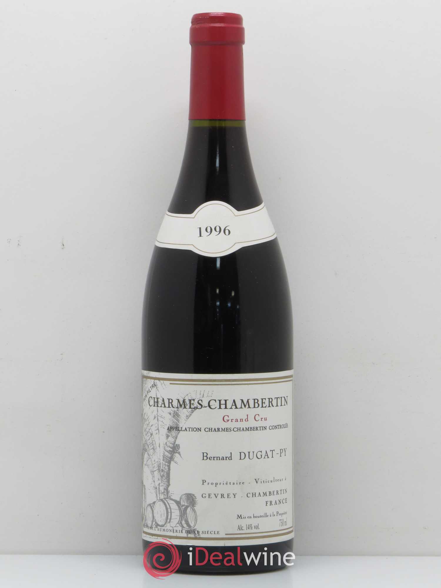 Charmes-Chambertin Grand Cru Dugat-Py 1996 - Lot de 1 bouteille - 0