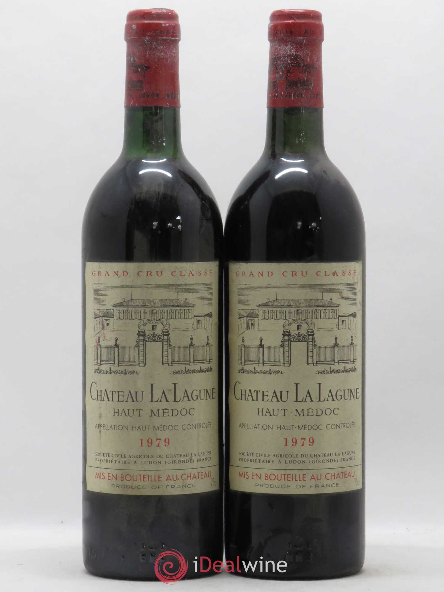 Château la Lagune 3ème Grand Cru Classé 1979 - Lot de 2 bouteilles - 0