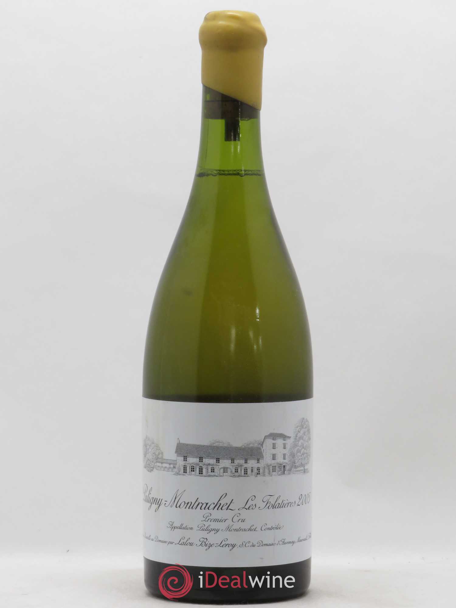 Puligny-Montrachet 1er Cru Les Folatières d'Auvenay (Domaine) 2005 - Lot de 1 bouteille - 0