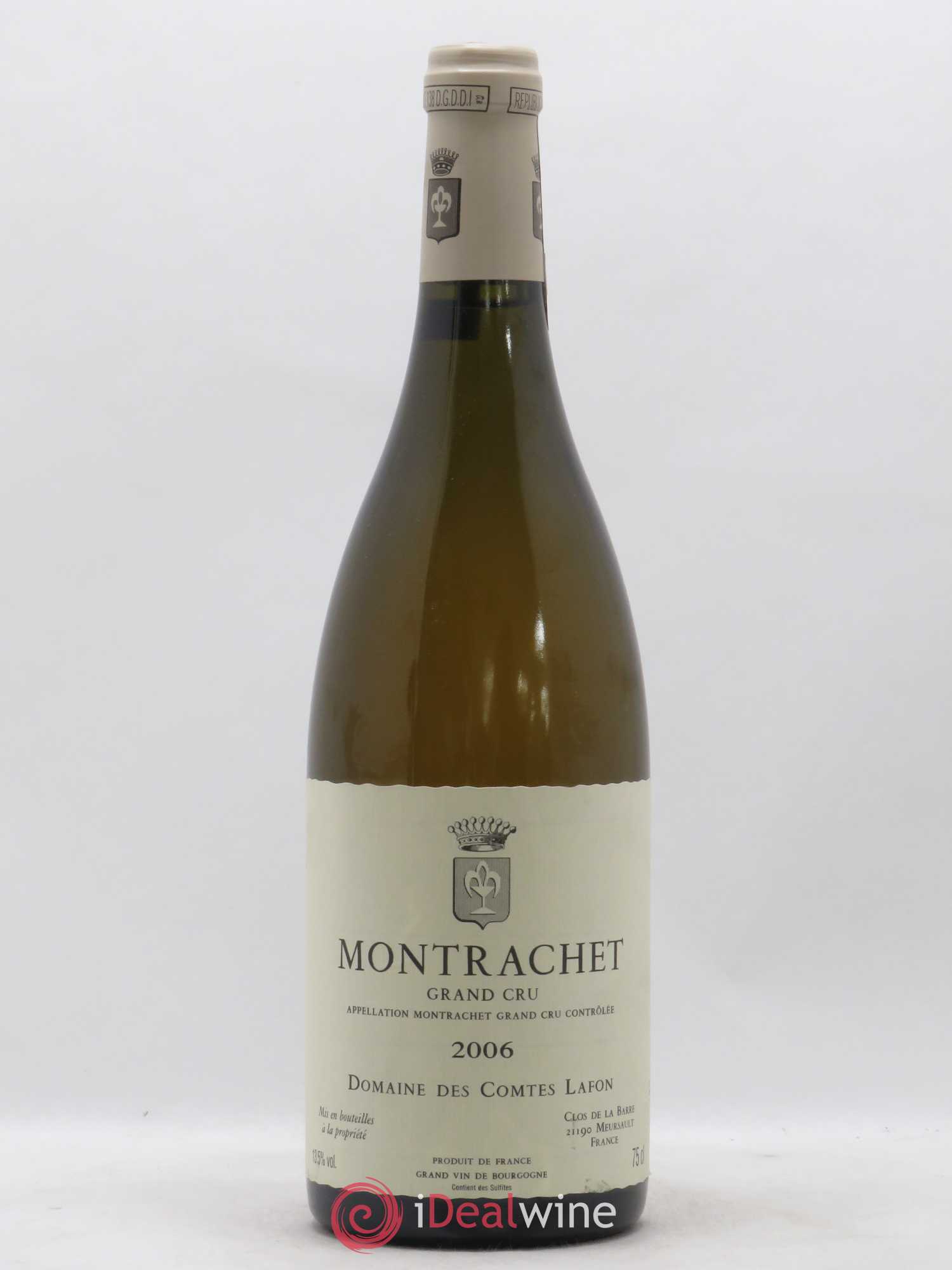 Montrachet Grand Cru Comtes Lafon (Domaine des) 2006 - Lot de 1 bouteille - 0