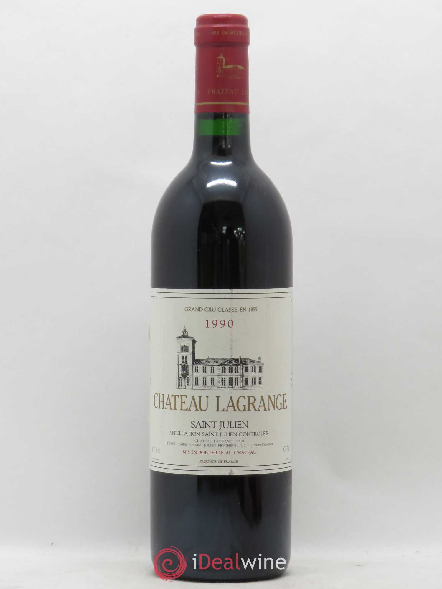 Château Lagrange 3ème Grand Cru Classé 1990 - Lot de 1 bouteille - 0