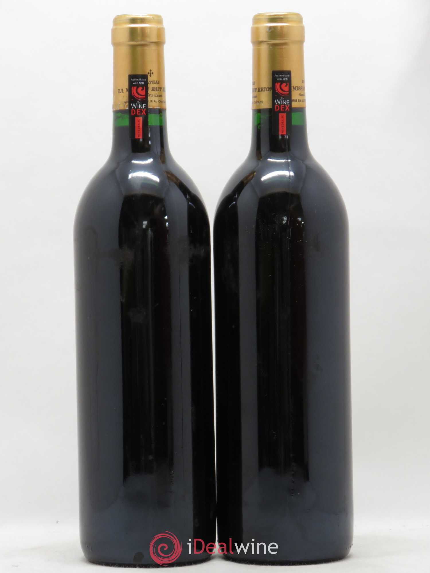 Château la Mission Haut-Brion Cru Classé de Graves 1989 - Lot de 2 bouteilles - 1