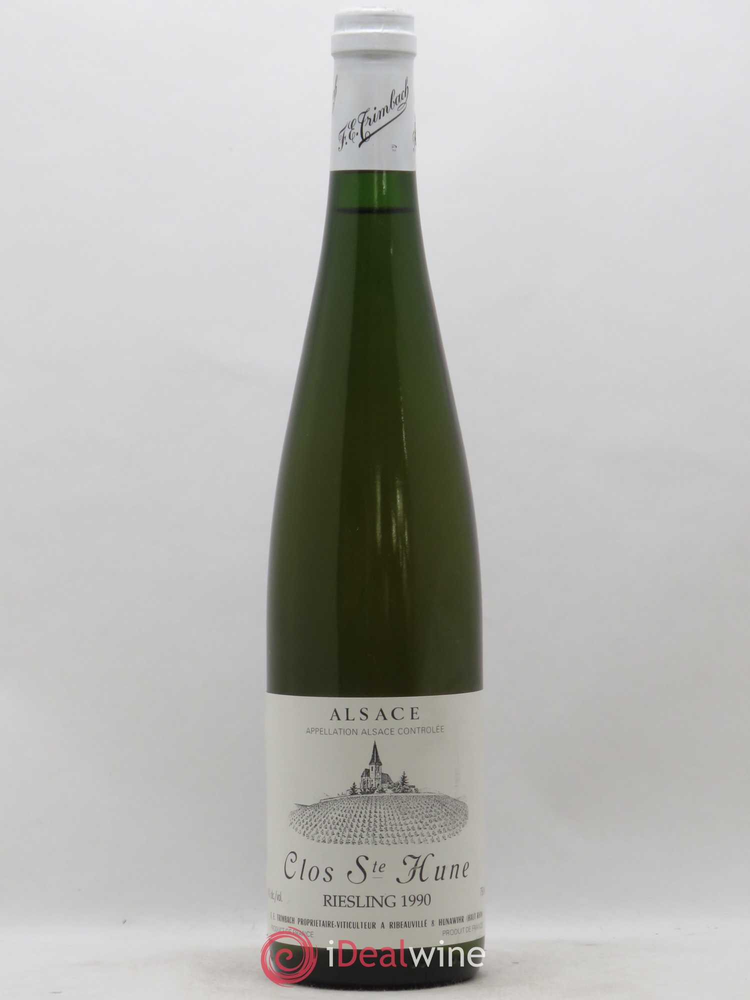 Alsace Riesling Clos Sainte-Hune Trimbach (Domaine) 1990 - Lot de 1 bouteille - 0