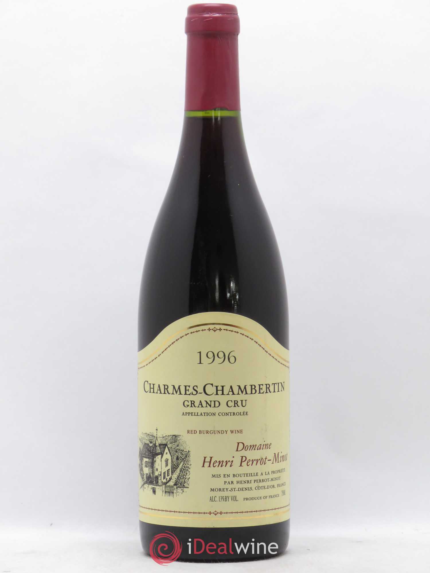 Charmes-Chambertin Grand Cru Vieilles Vignes Perrot-Minot 1996 - Lot de 1 bouteille - 0