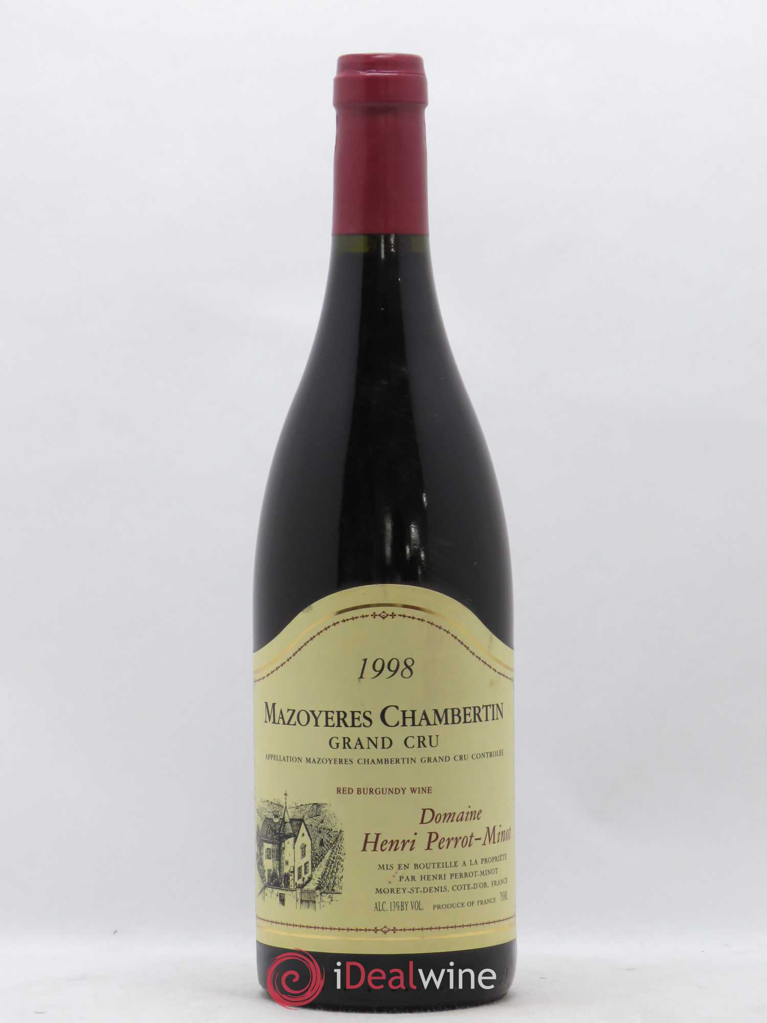 Mazoyères-Chambertin Grand Cru Vieilles Vignes Perrot-Minot 1998 - Posten von 1 Flasche - 0