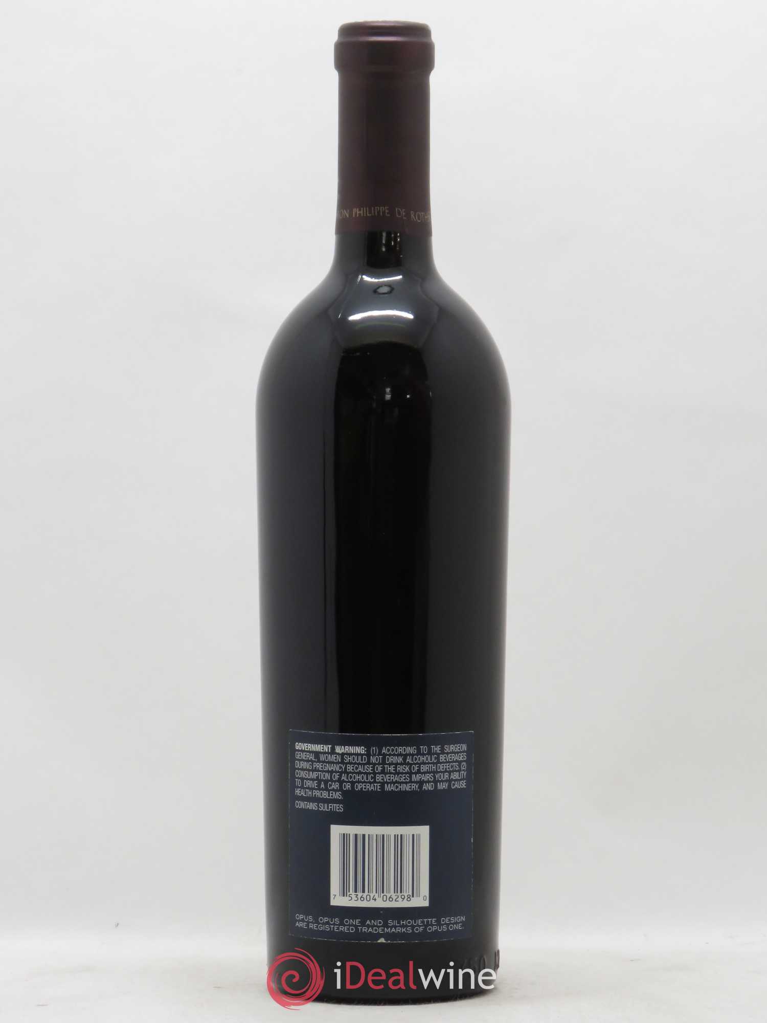 Napa Valley Opus One Robert Mondavi 1998 - Lot de 1 bouteille - 1
