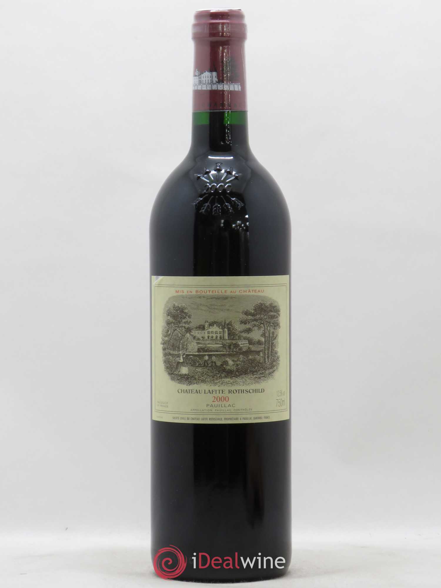 Château Lafite Rothschild 1er Grand Cru Classé 2000 - Lot de 1 bouteille - 0
