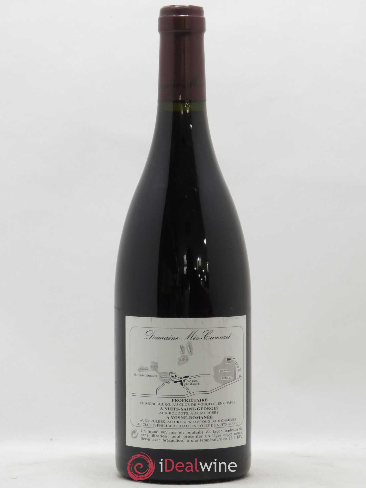 Clos de Vougeot Grand Cru Méo-Camuzet (Domaine) 1995 - Lot de 1 bouteille - 1