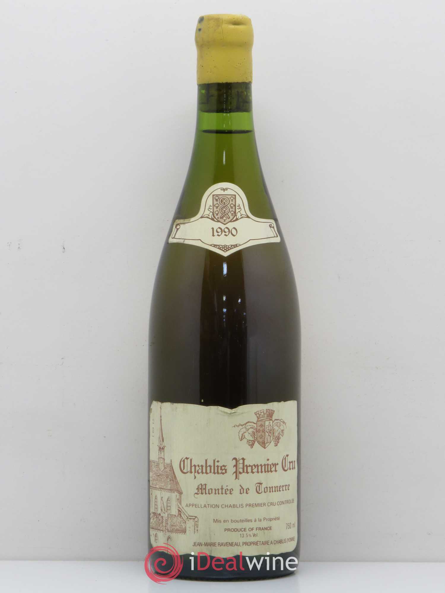 Chablis 1er Cru Montée de Tonnerre Raveneau (Domaine) 1990 - Lot de 1 bouteille - 0