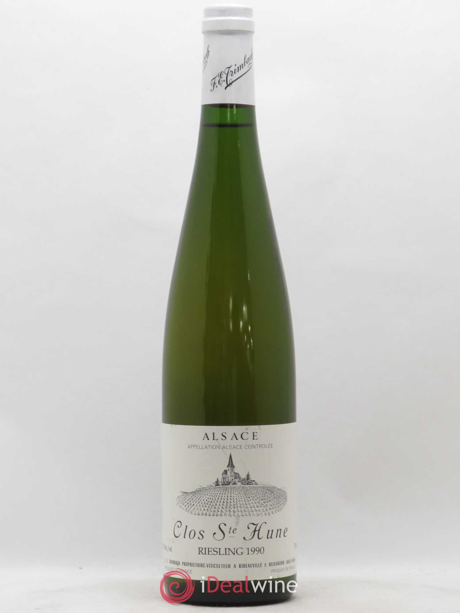 Alsace Riesling Clos Sainte-Hune Trimbach (Domaine) 1990 - Lot de 1 bouteille - 0