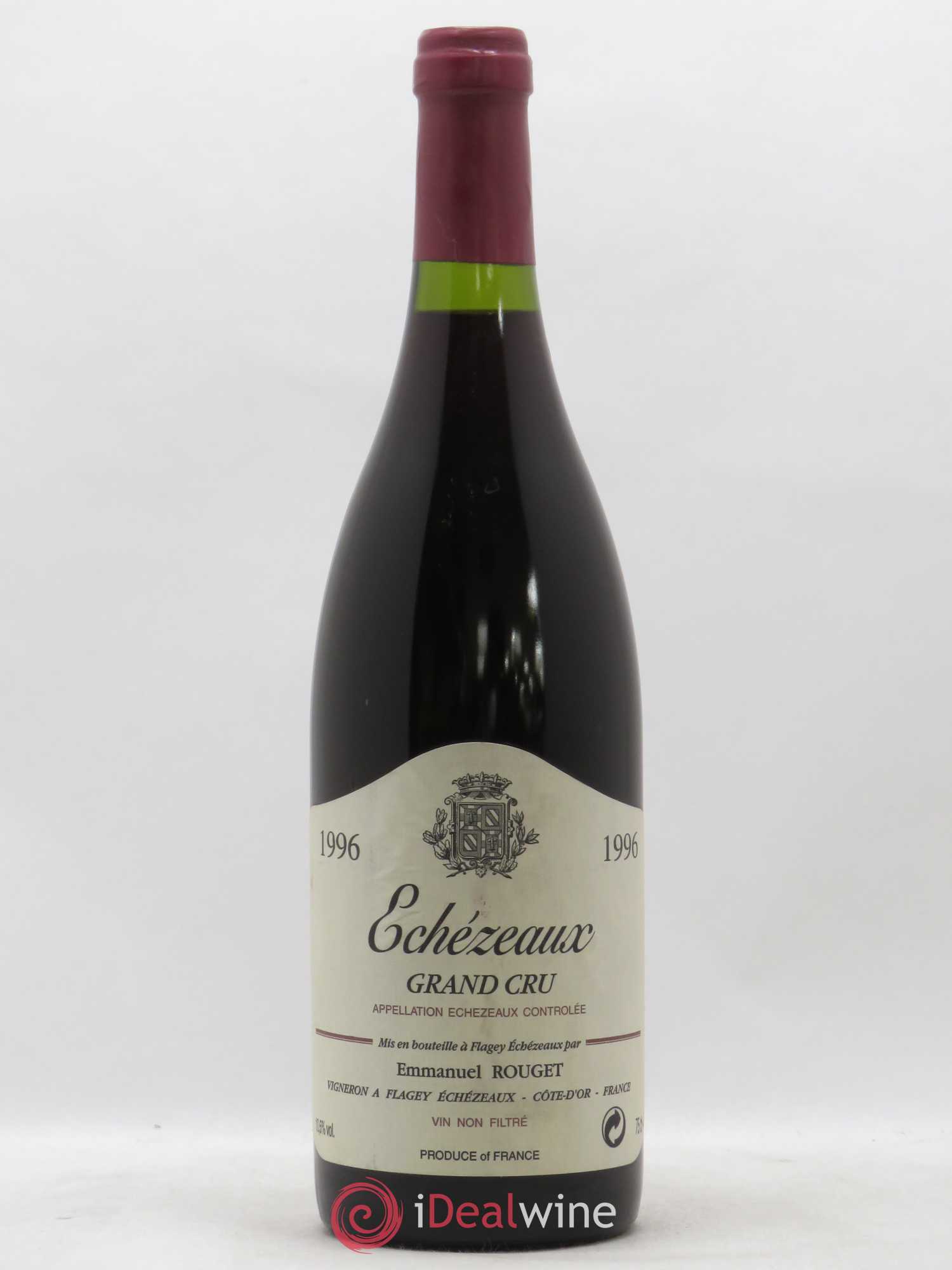 Echezeaux Grand Cru Emmanuel Rouget 1996 - Lot de 1 bouteille - 0