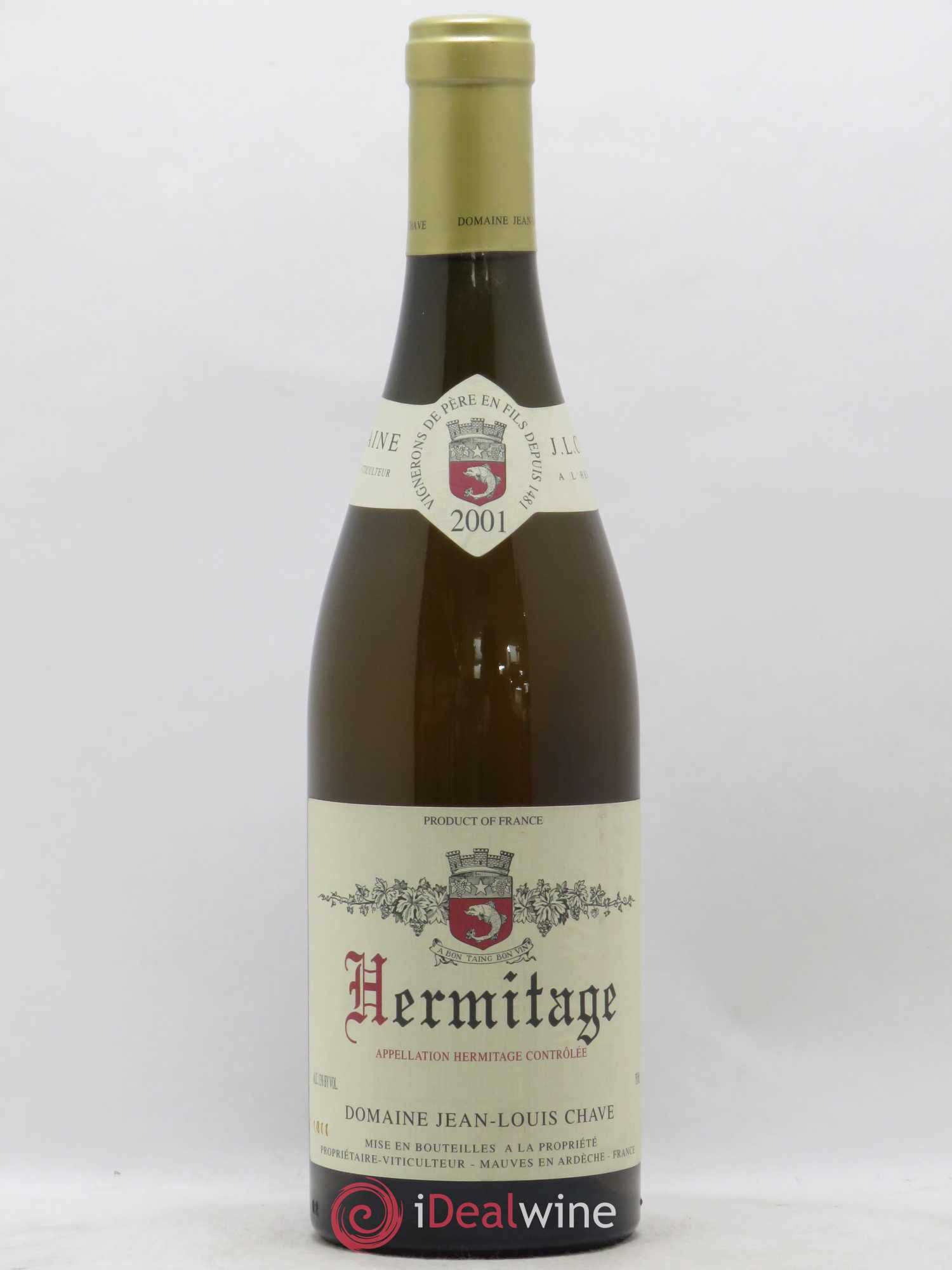 Hermitage Jean-Louis Chave 2001 - Lot de 1 bouteille - 0