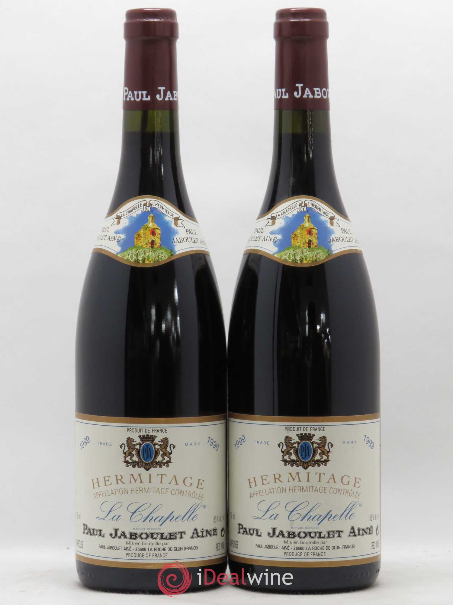 Hermitage La Chapelle Paul Jaboulet Ainé 1999 - Lot de 2 bouteilles - 0