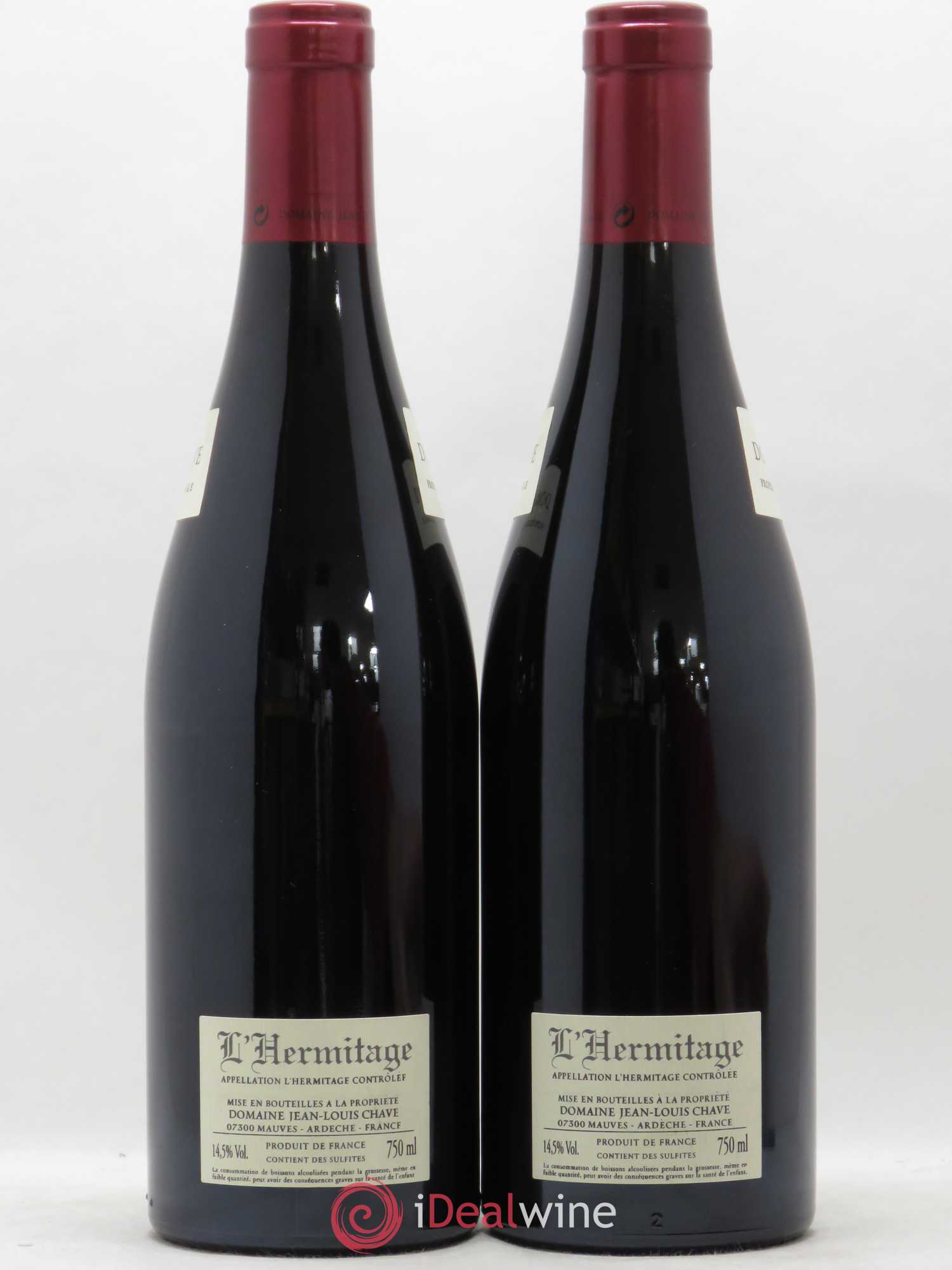 Hermitage Jean-Louis Chave 2013 - Lot de 2 bouteilles - 1