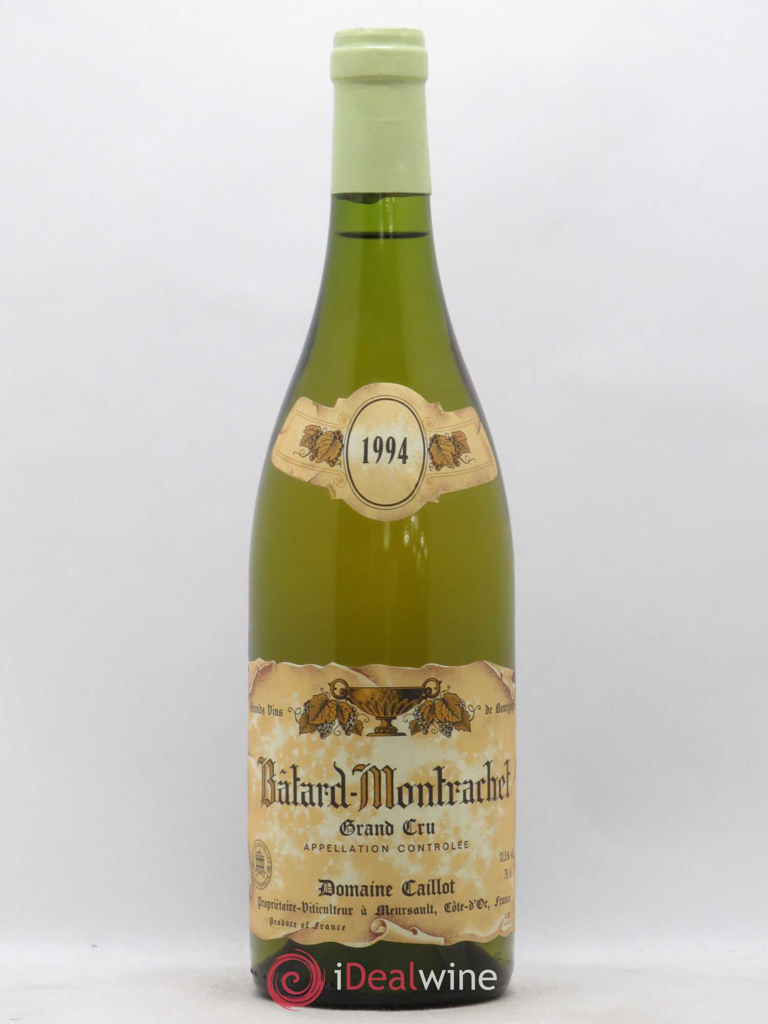 Bâtard-Montrachet Grand Cru Domaine Caillot 1994 - Posten von 1 Flasche - 0