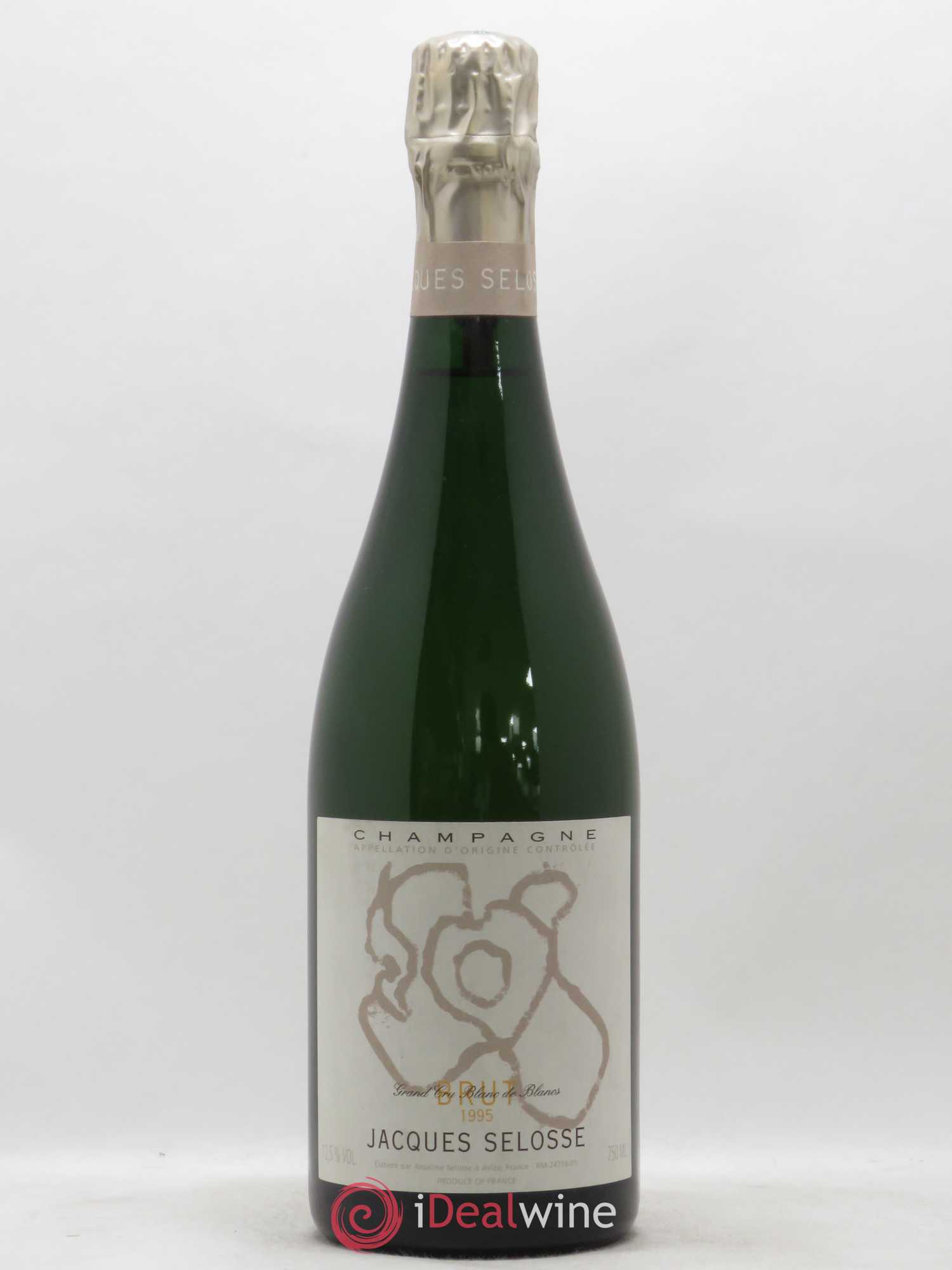 Grand Cru Blanc de Blancs Brut Jacques Selosse - Lot de 1 bouteille - 0