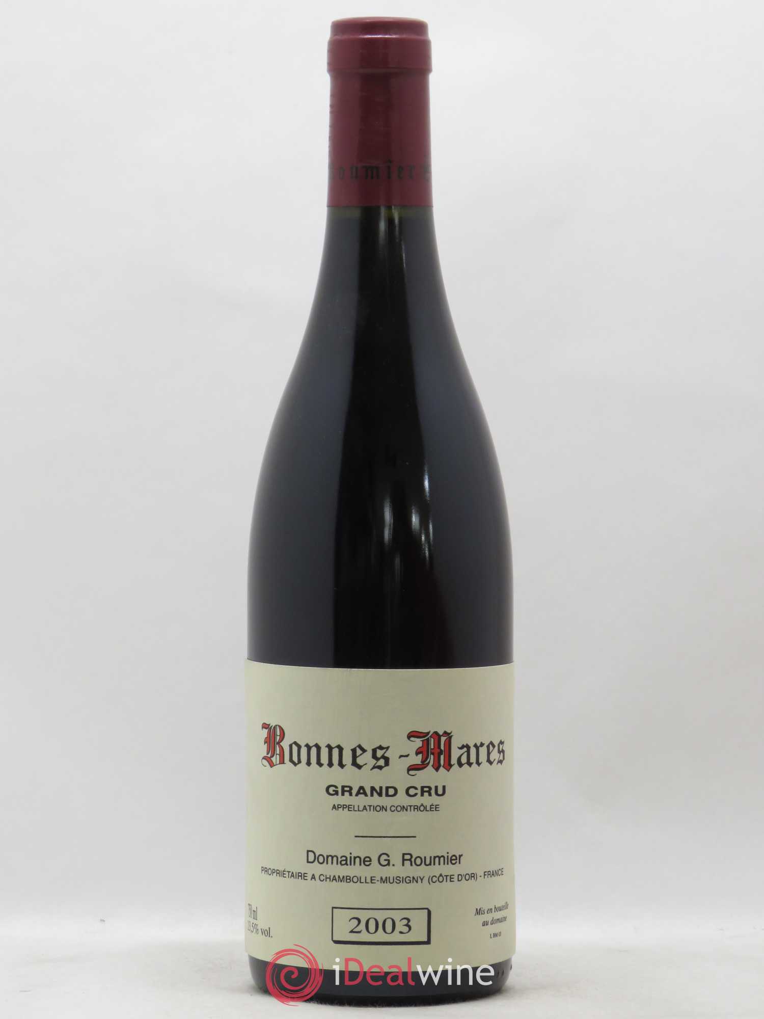 Bonnes-Mares Grand Cru Georges Roumier (Domaine) 2003 - Lot de 1 bouteille - 0