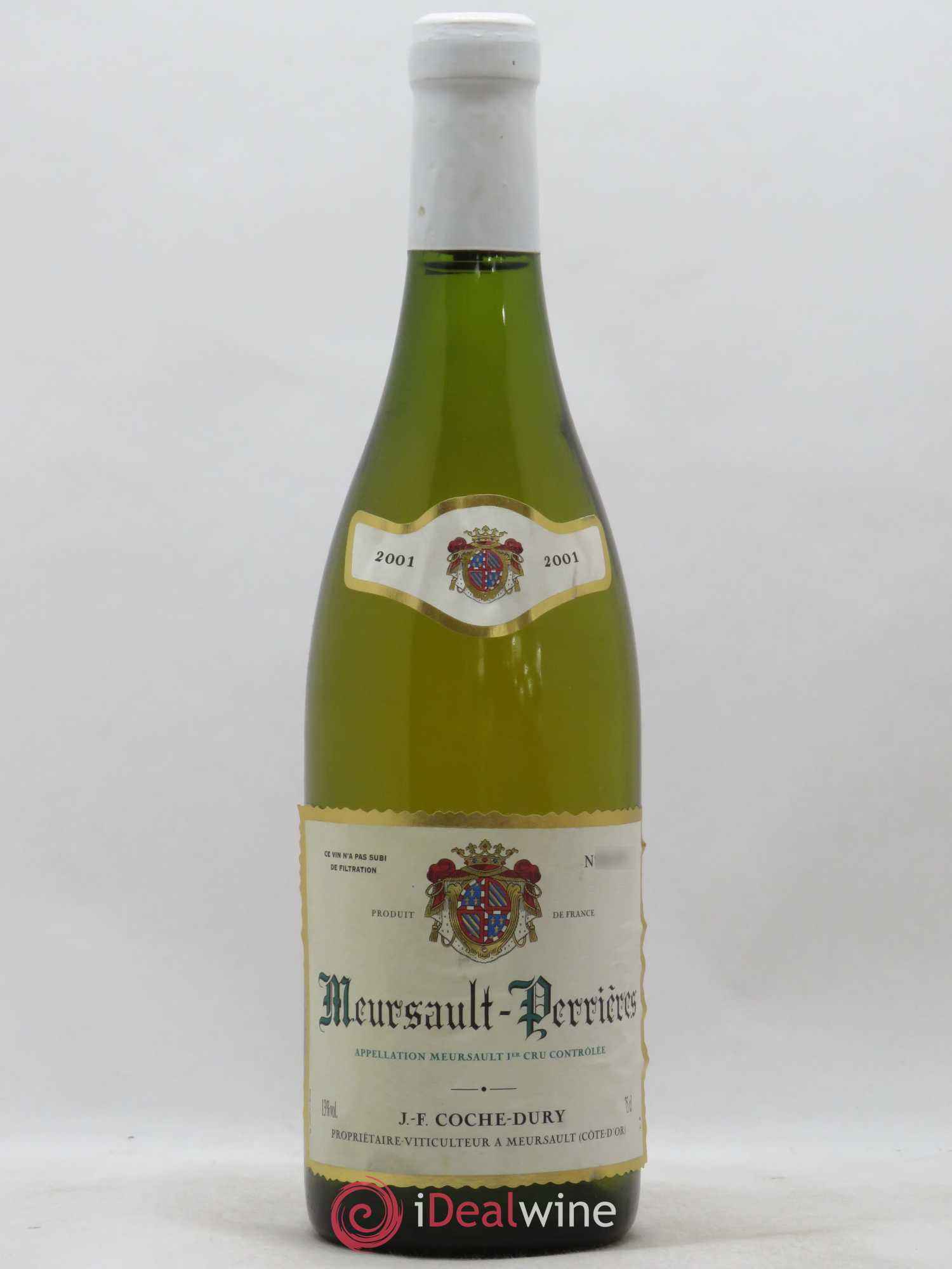 Meursault 1er Cru Perrières Coche Dury (Domaine) 2001 - Lot de 1 bouteille - 0