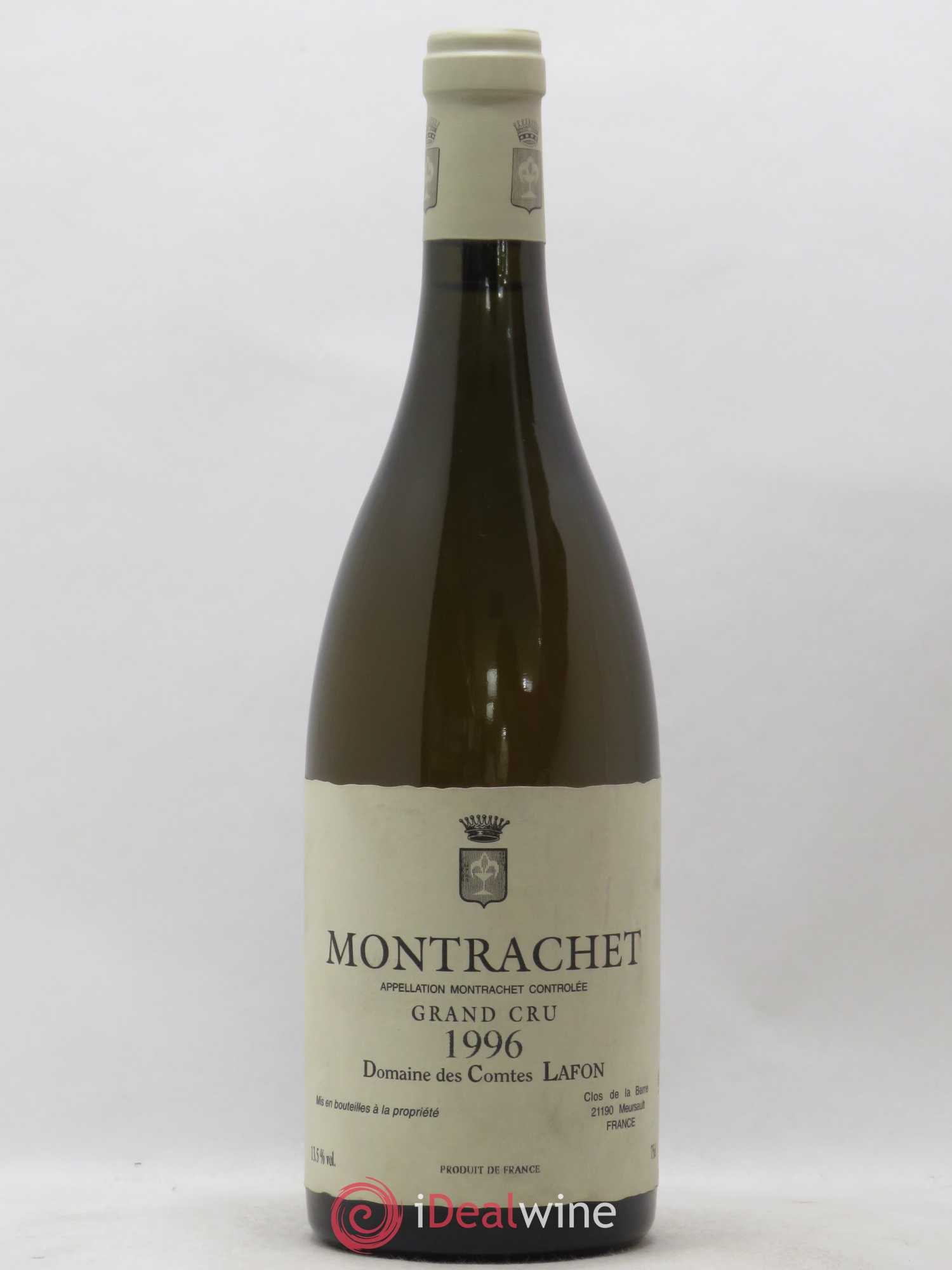 Montrachet Grand Cru Comtes Lafon (Domaine des) 1996 - Lot de 1 bouteille - 0