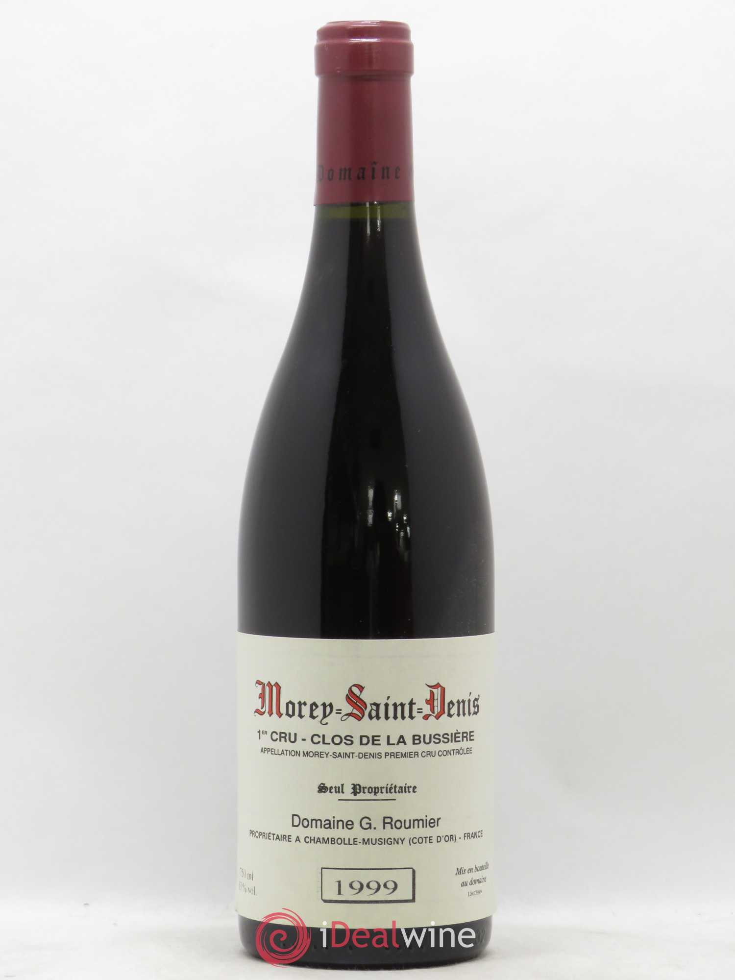Morey-Saint-Denis 1er Cru Clos de la Bussière Georges Roumier (Domaine) 1999 - Lot de 1 bouteille - 0