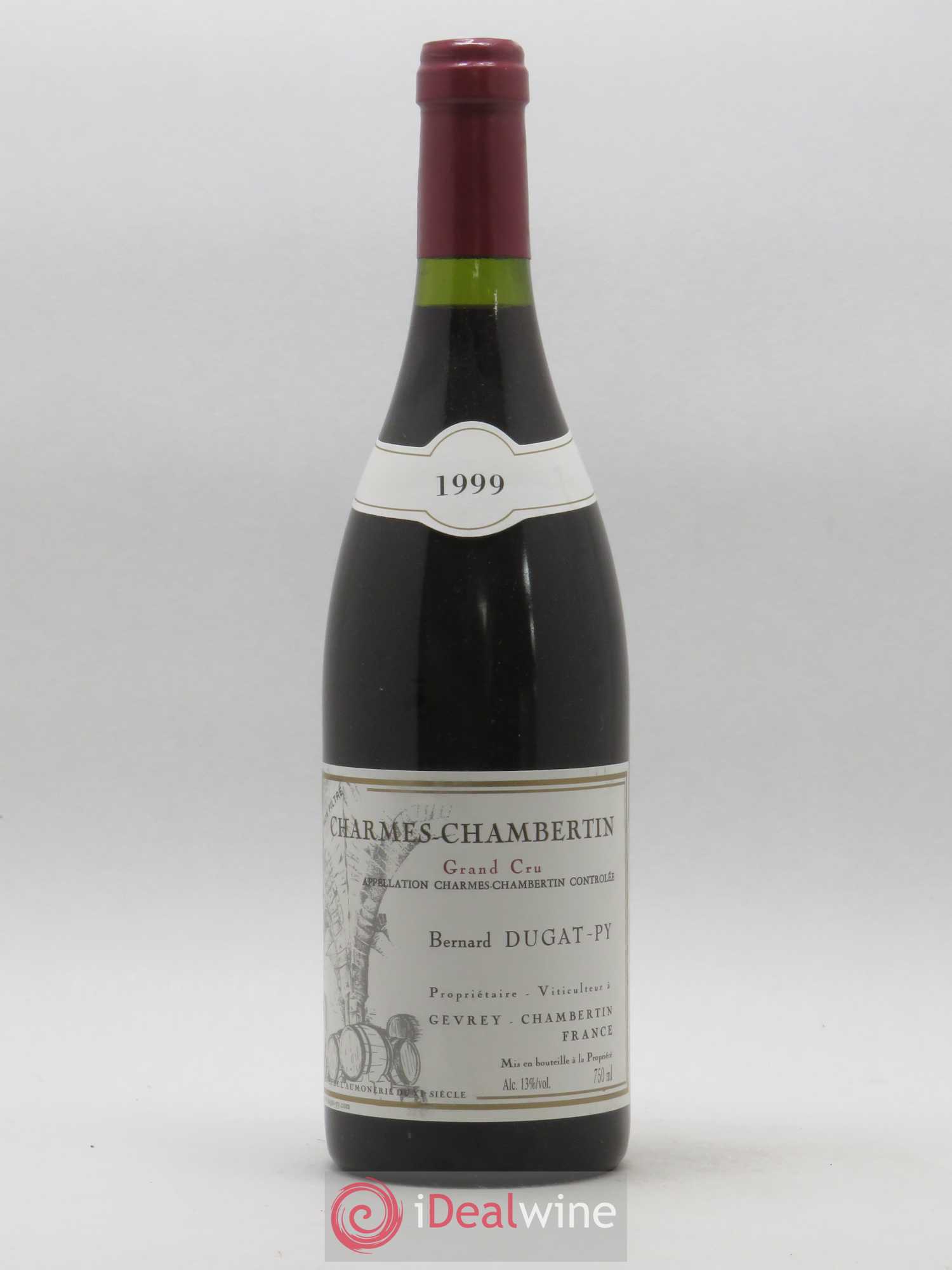 Charmes-Chambertin Grand Cru Dugat-Py 1999 - Lot de 1 bouteille - 0